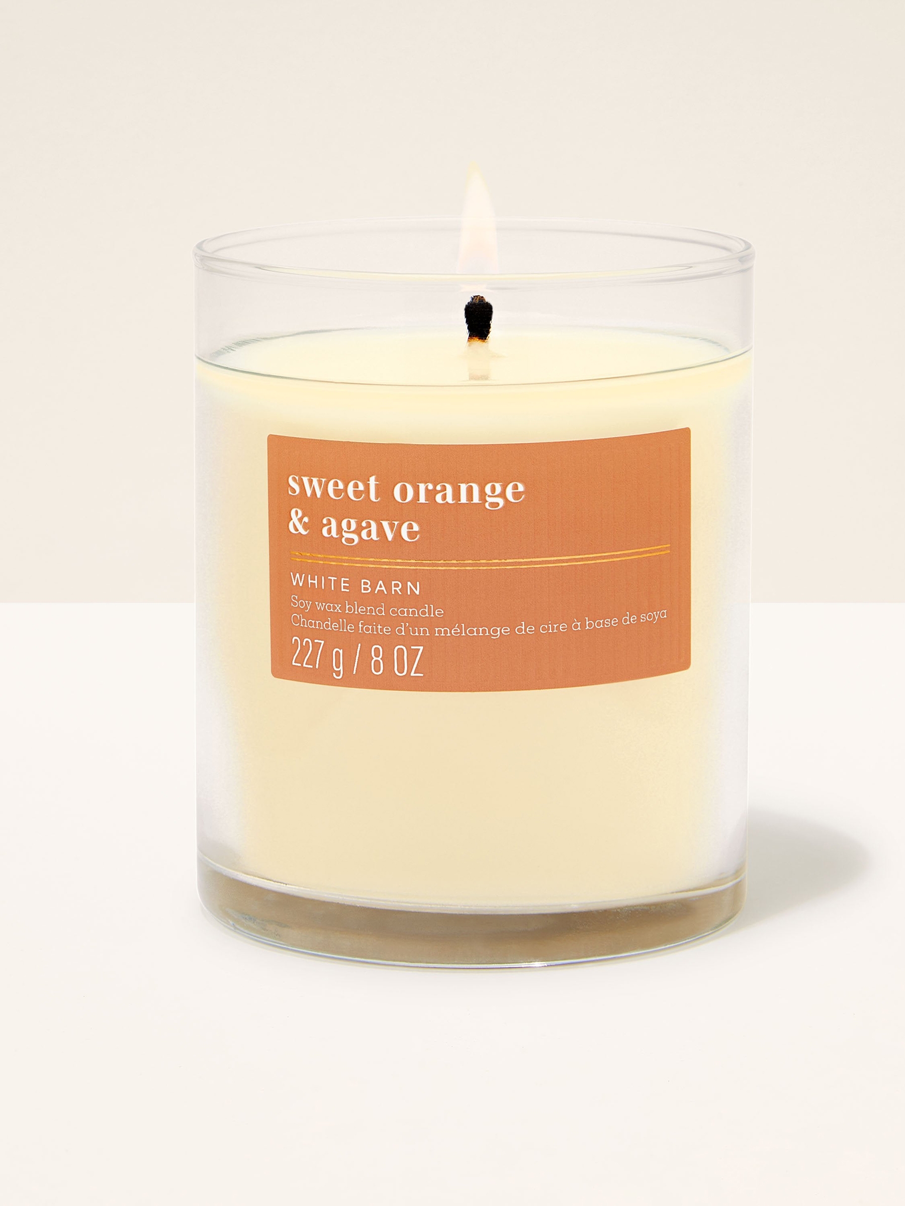 Sweet Orange and Agave Single Wick Candle 227g - Image 1 of 3