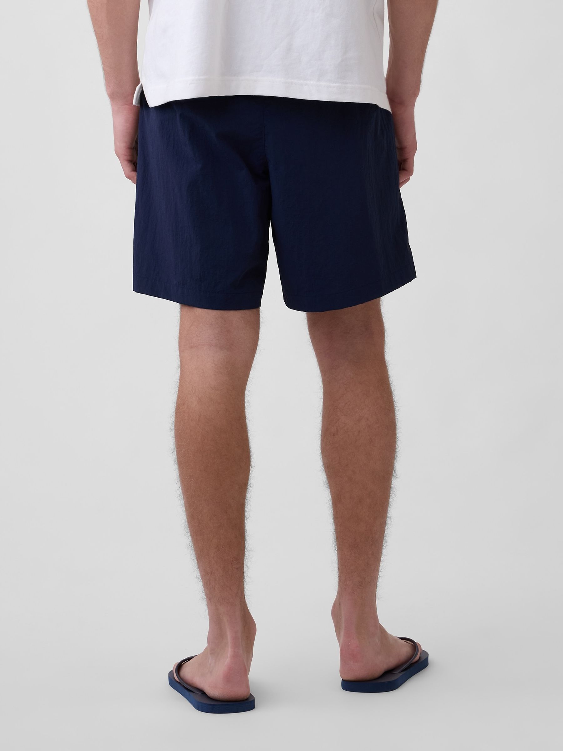 Navy 7.5 inch Hybrid Shorts - Image 2 of 5