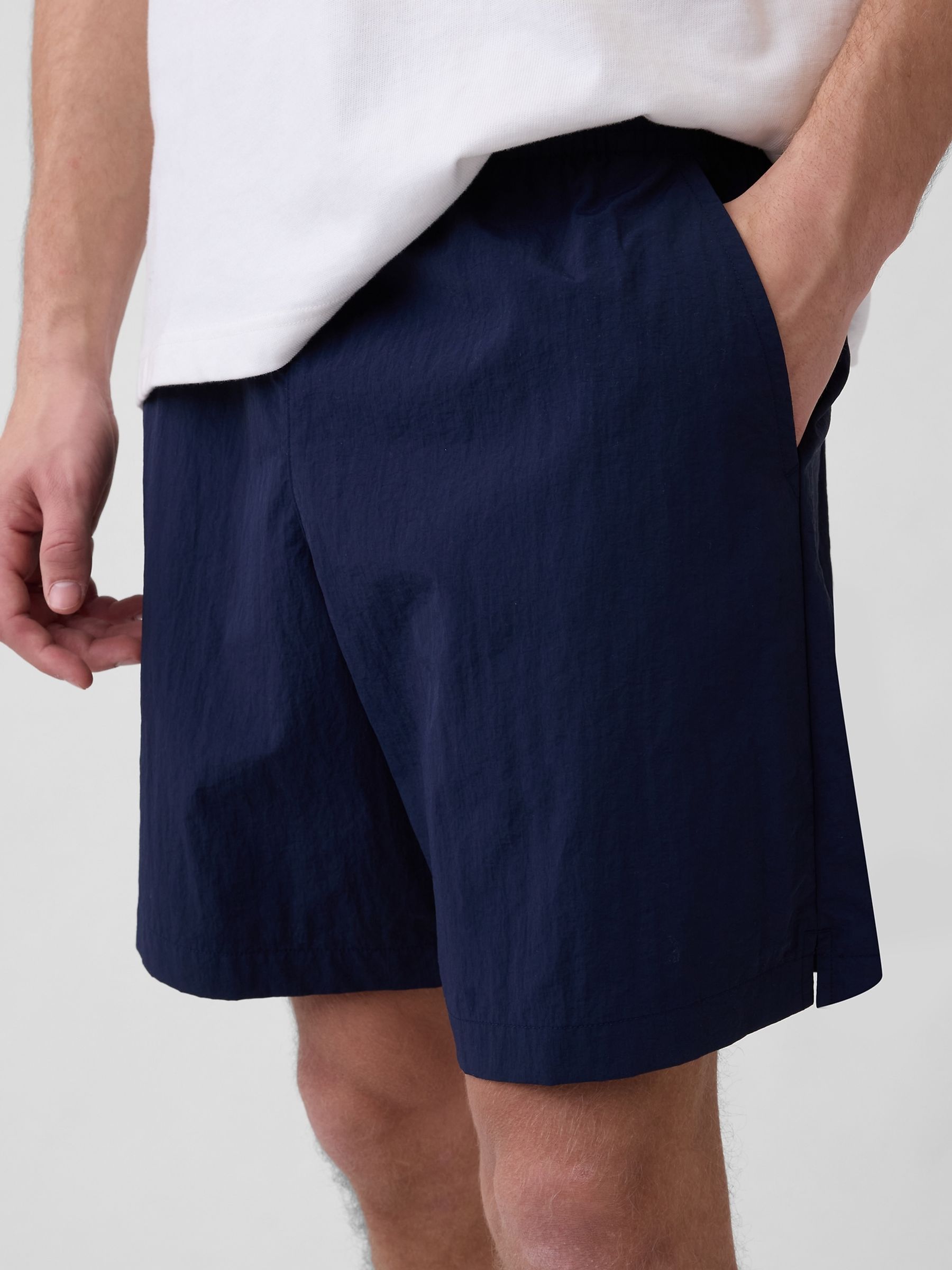 Navy 7.5 inch Hybrid Shorts - Image 5 of 5 Navy 7.5 inch Hybrid Shorts - Image 5 of 5