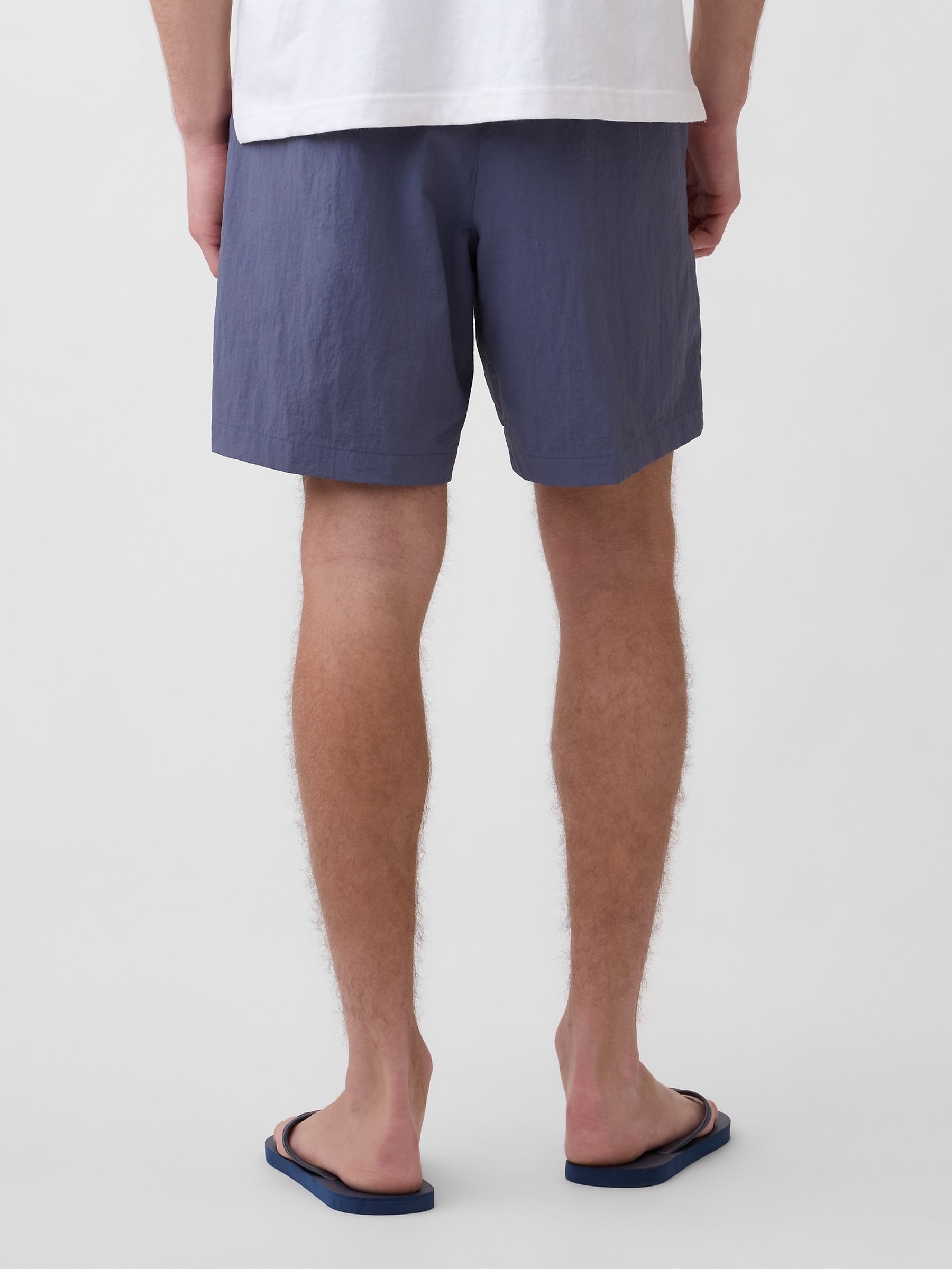 Blue 7.5 inch Hybrid Shorts - Image 2 of 5 Blue 7.5 inch Hybrid Shorts - Image 2 of 5