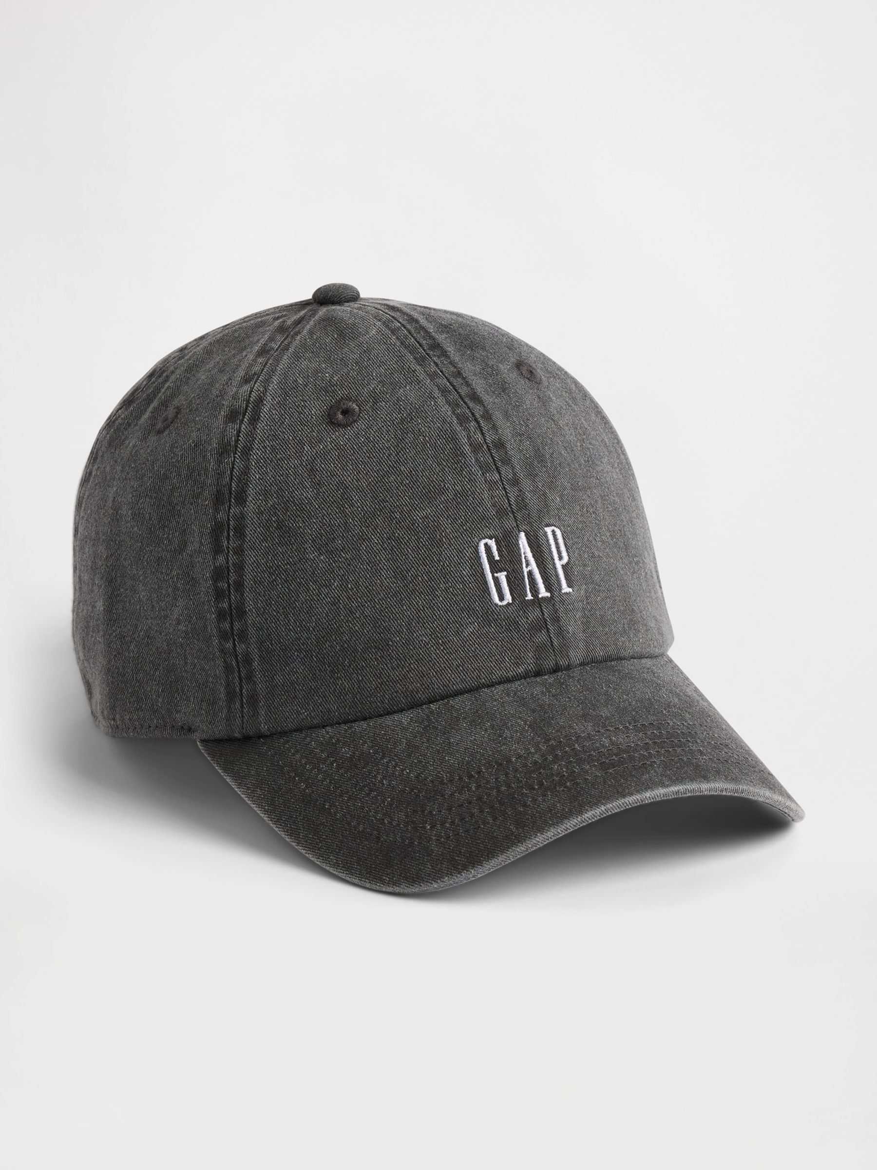 Black Logo Baseball Hat - Image 1 of 2