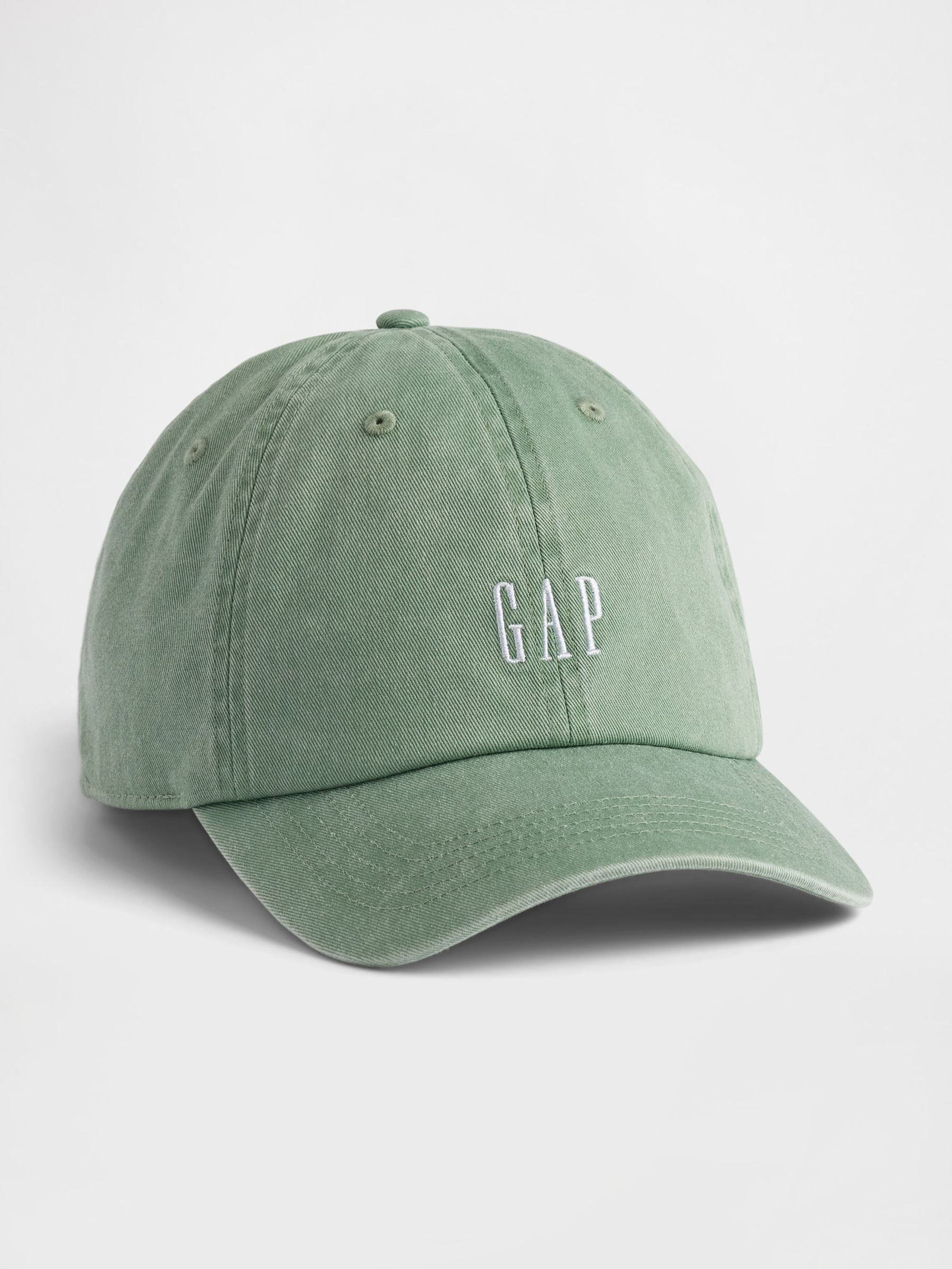 Green Logo Baseball Hat - Image 1 of 2