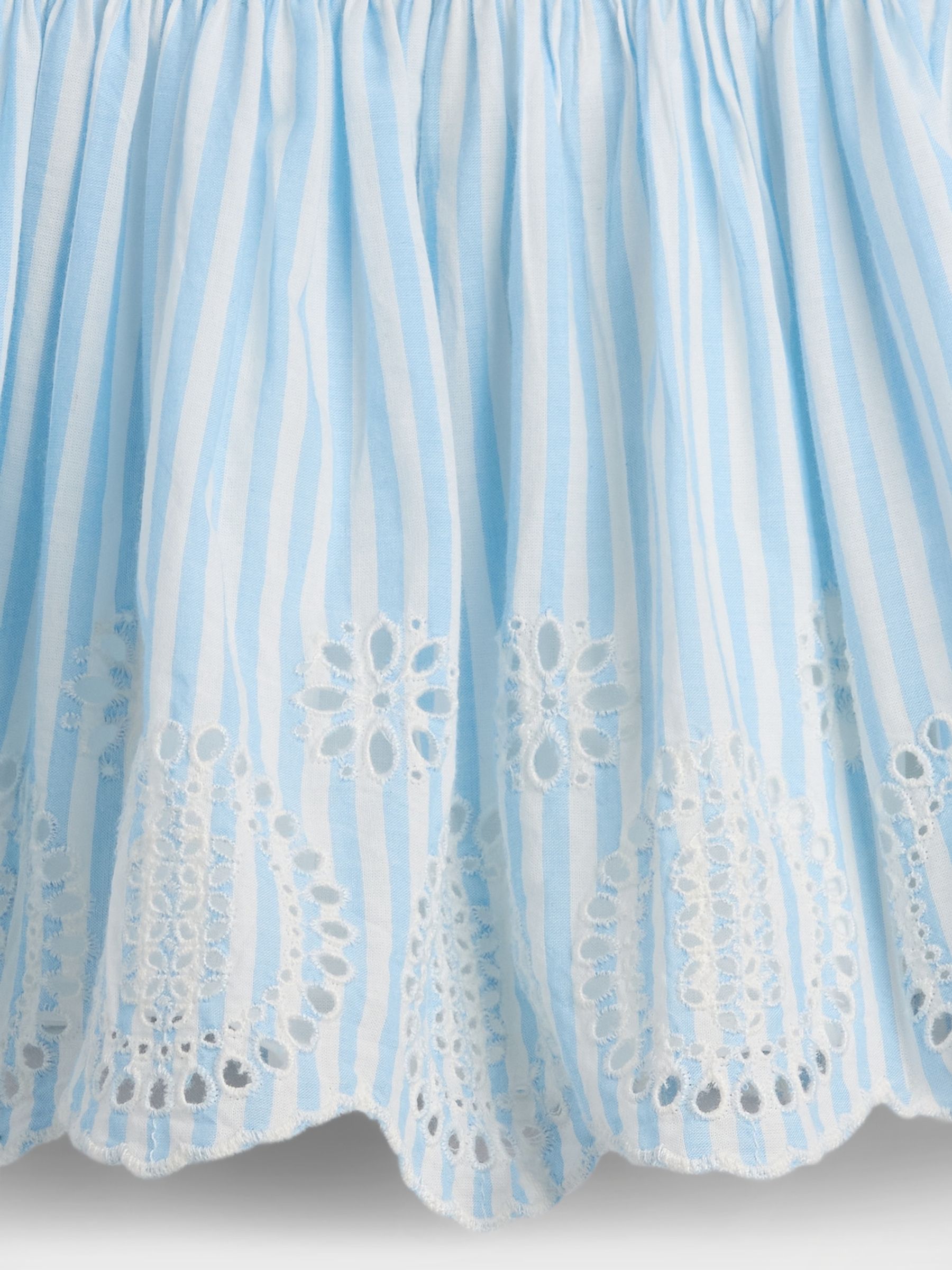 Blue Eyelet Outfit Set - Image 3 of 3