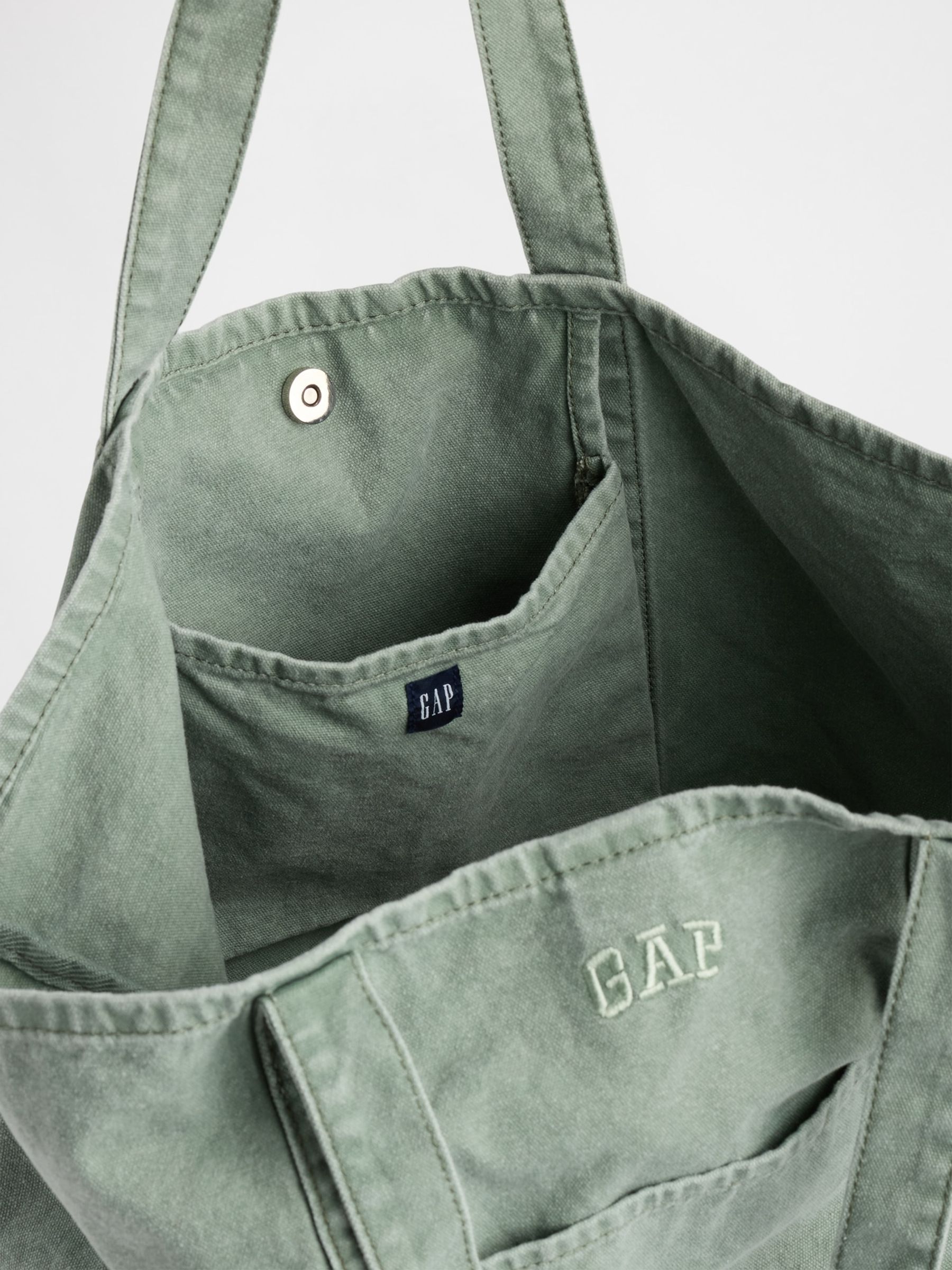 Green Logo Tote Bag - Image 3 of 3