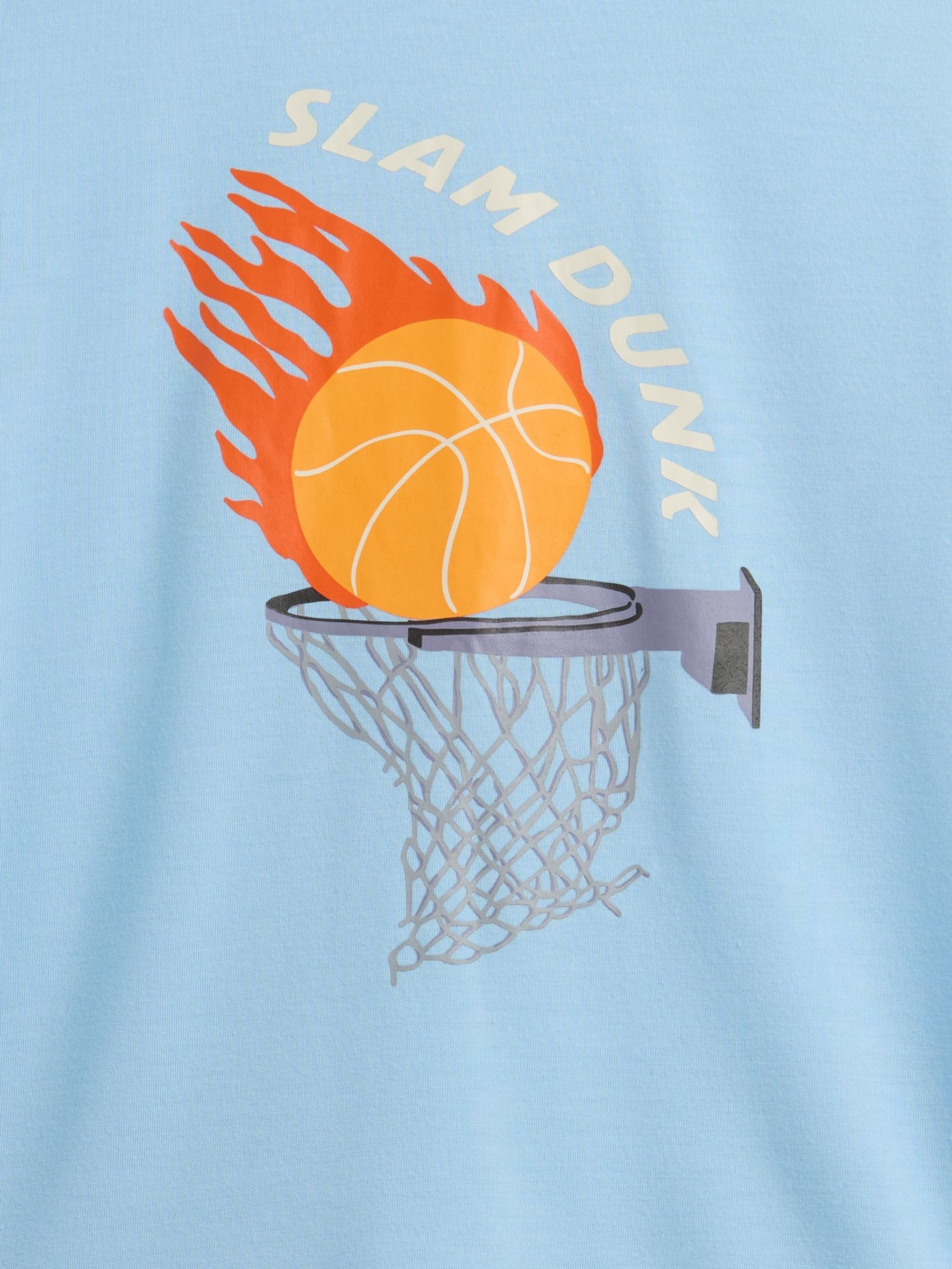 Blue Pyjamas Short Set - Image 3 of 3