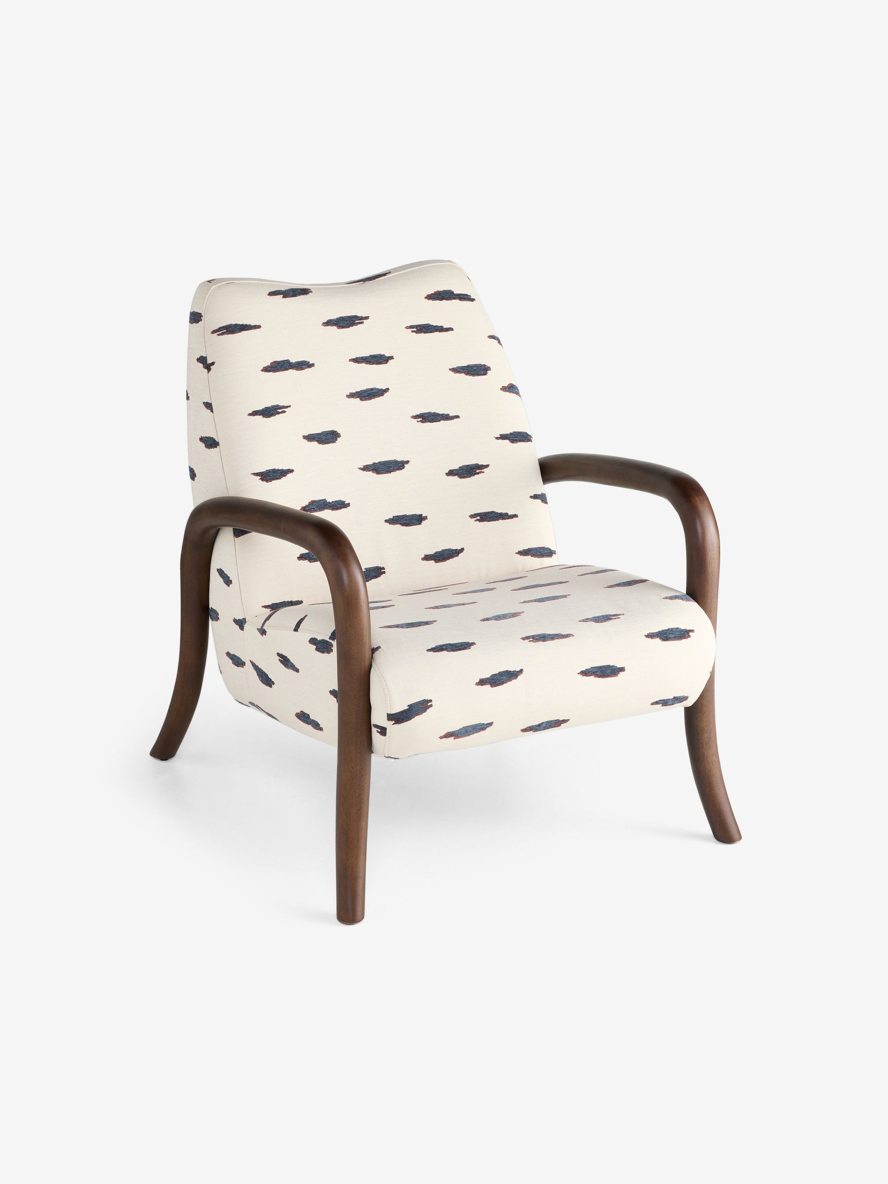 Parisa Accent Chair in Mikumo Blue - Image 4 of 5