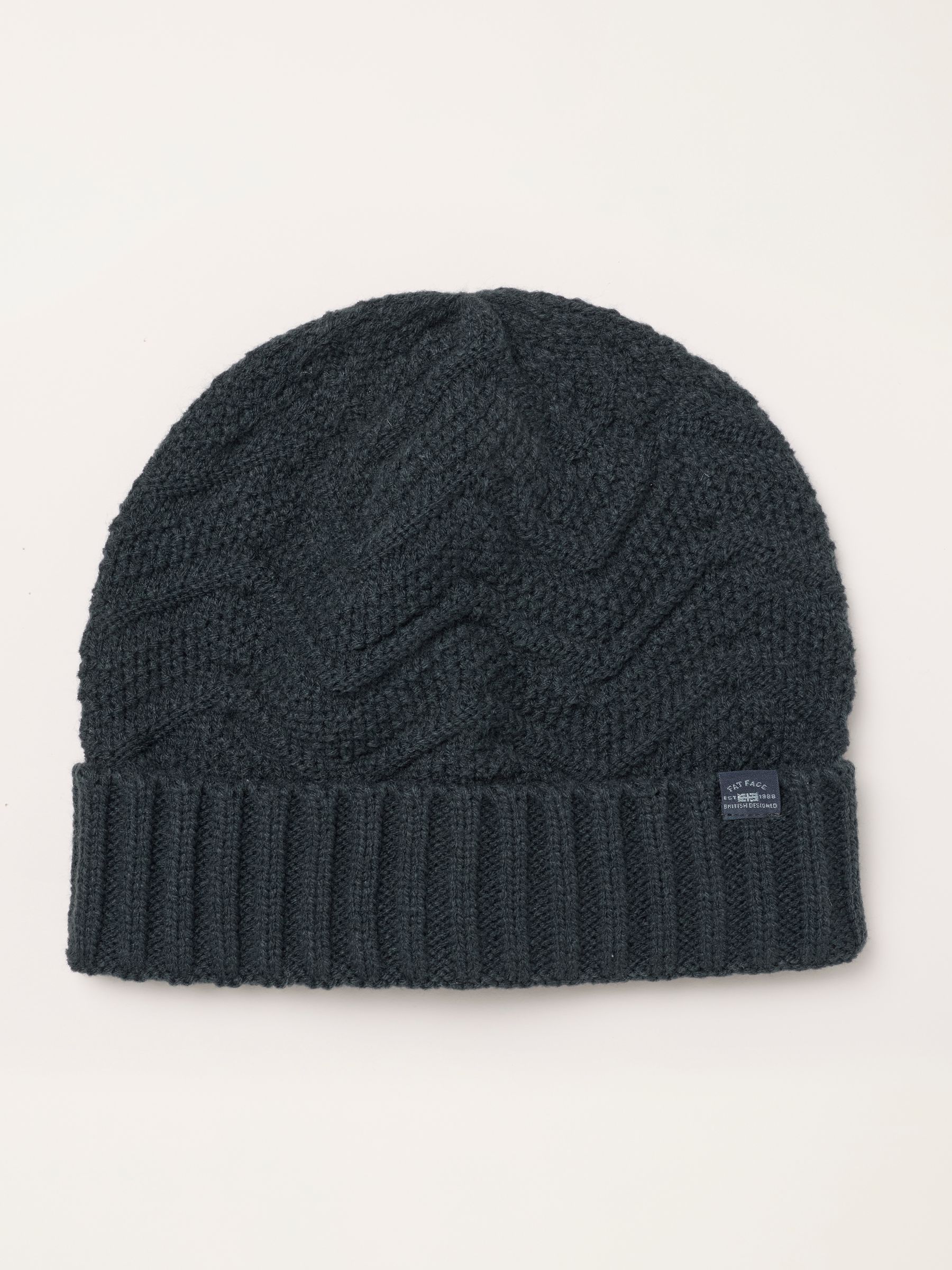 Green Chevron Beanie - Image 1 of 3