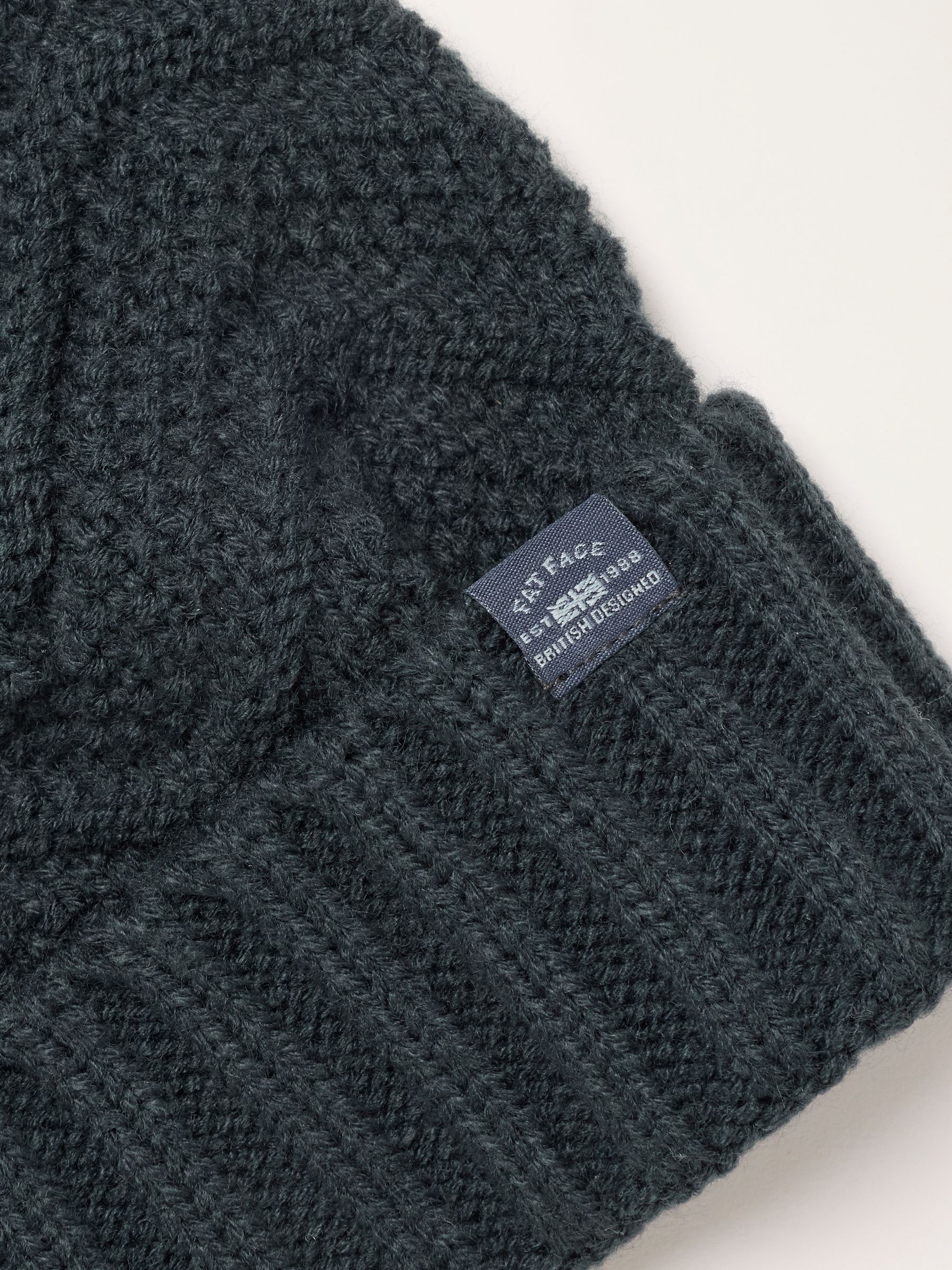 Green Chevron Beanie - Image 3 of 3