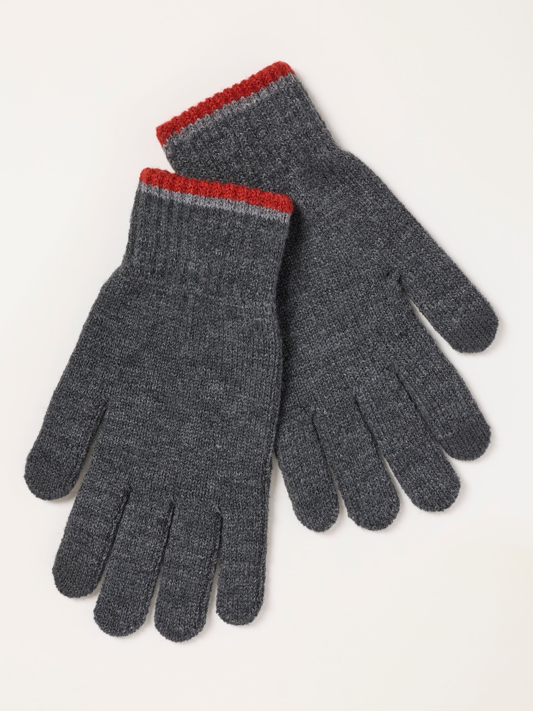 Lewis Charcoal Grey Gloves - Image 2 of 3