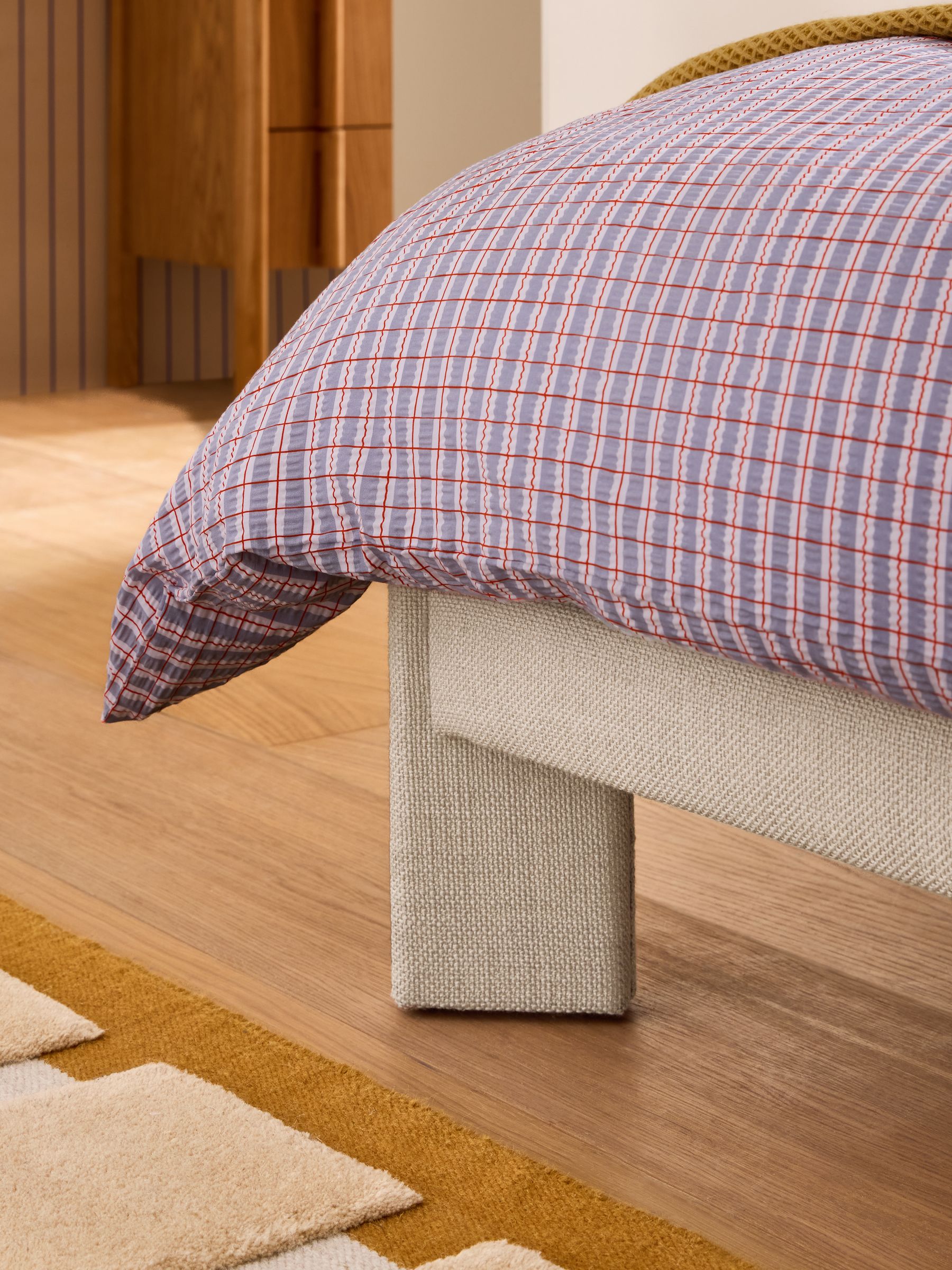 Kyna Bed in Textured Weave Natural - Image 2 of 6