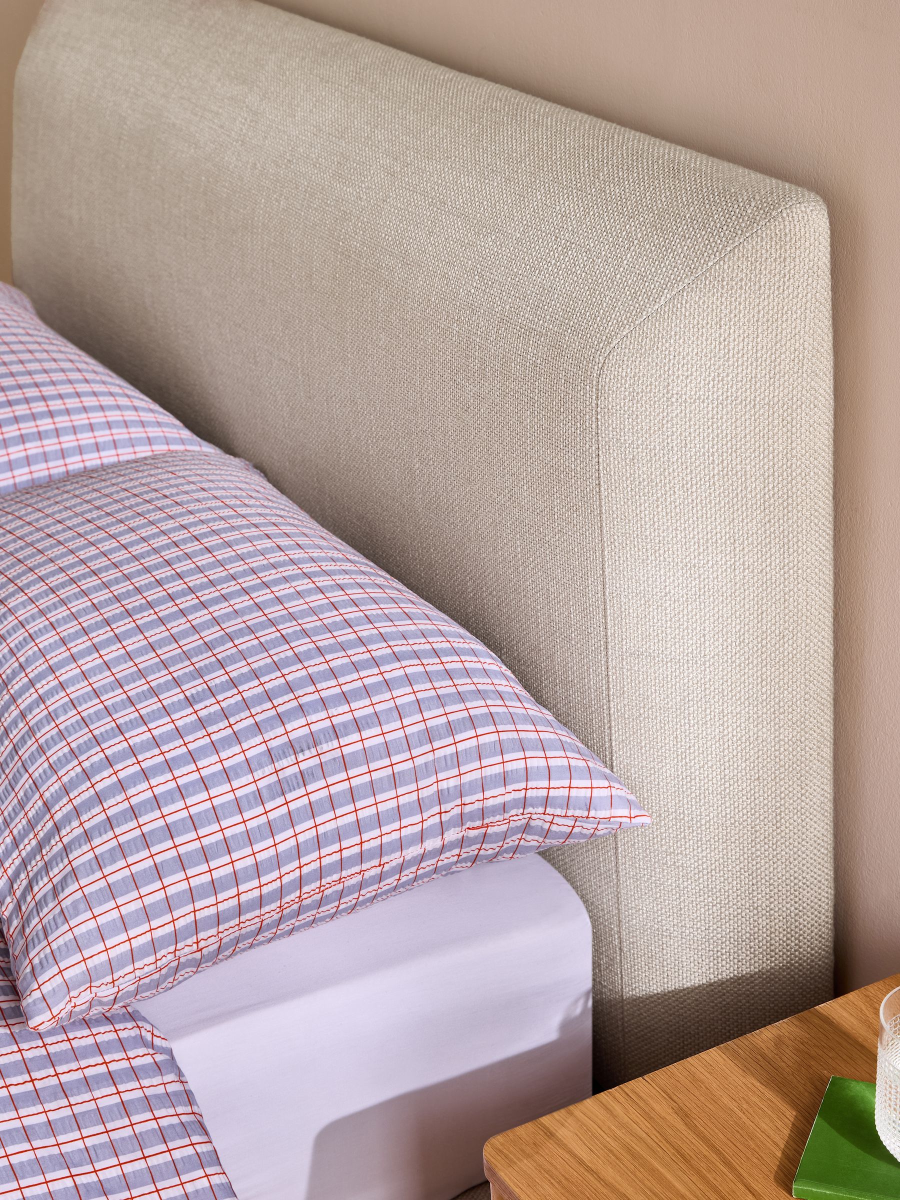 Kyna Bed in Textured Weave Natural - Image 3 of 6