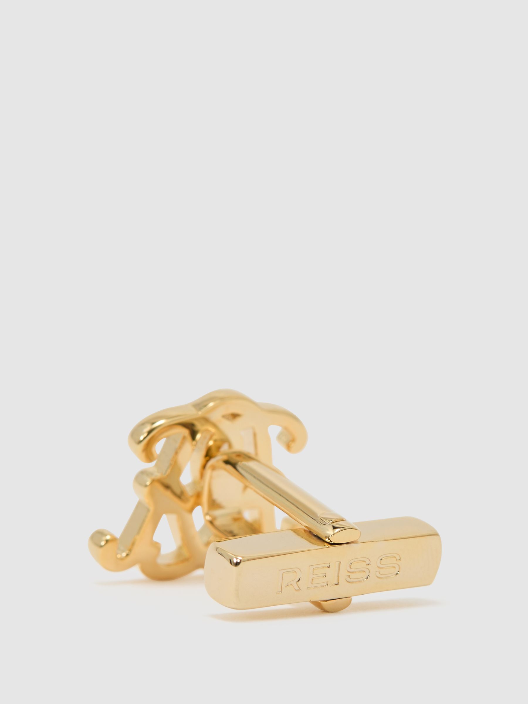 Monogram Cufflinks in Gold - Image 3 of 3