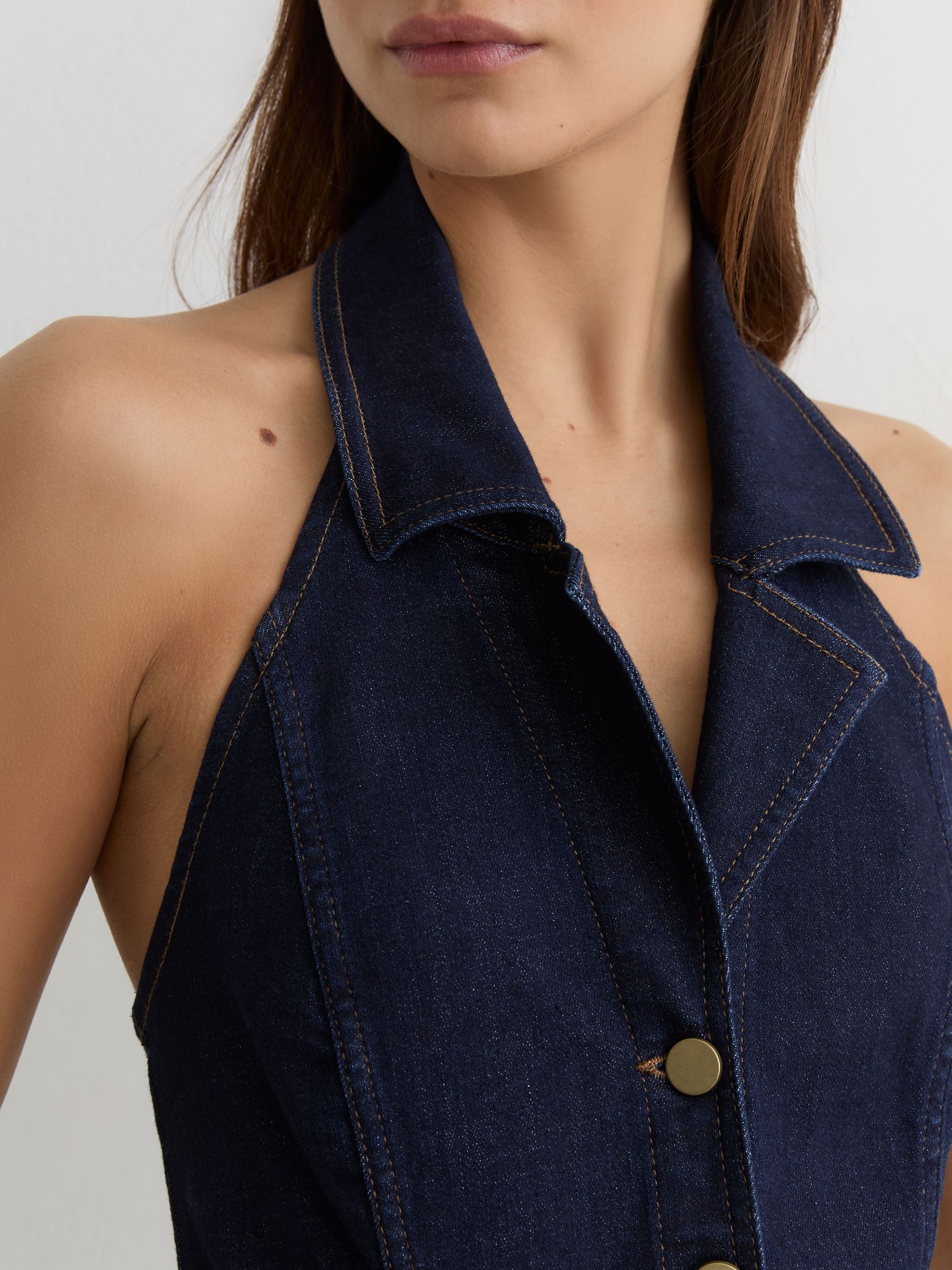 Jumpsuit in Indigo Blue - Image 3 of 6