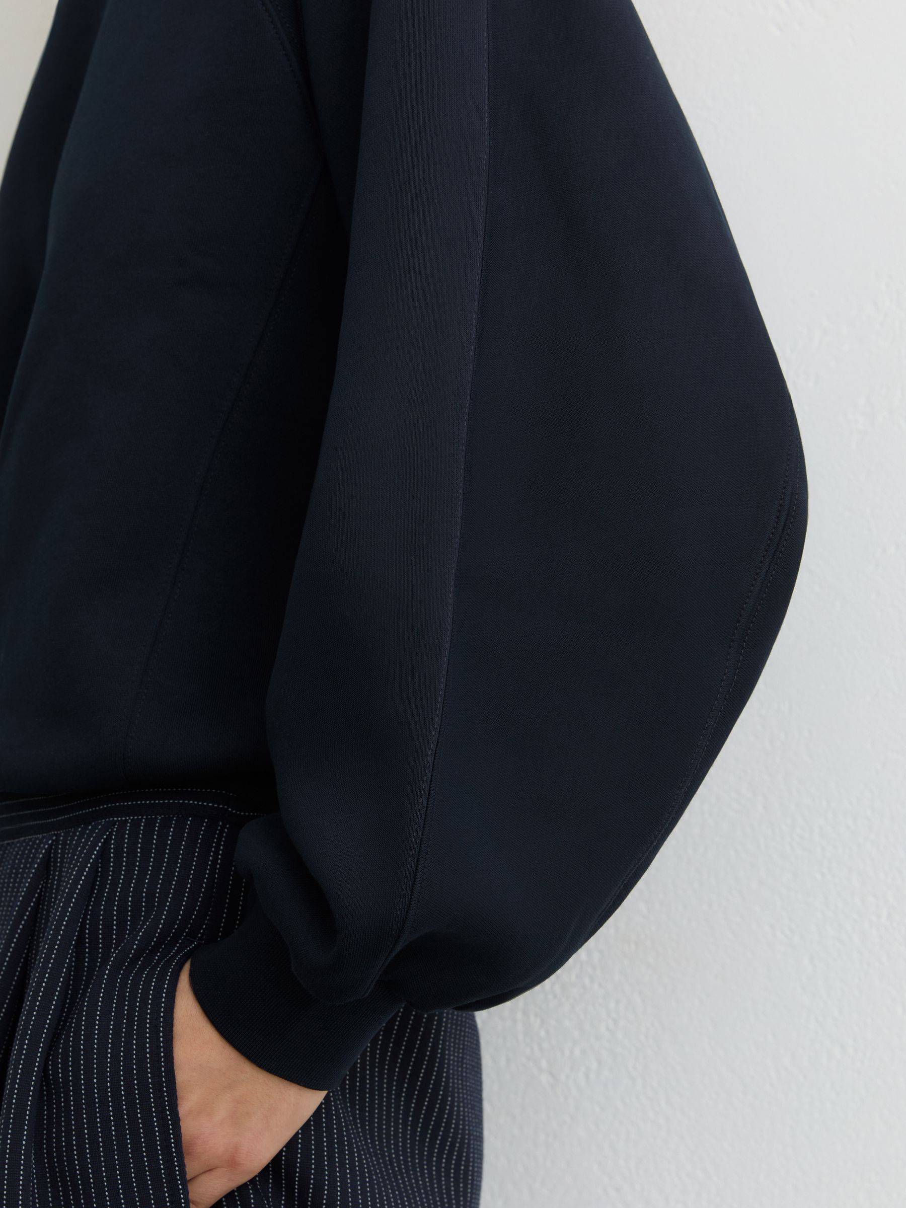 Sweat Top in Navy - Image 4 of 7