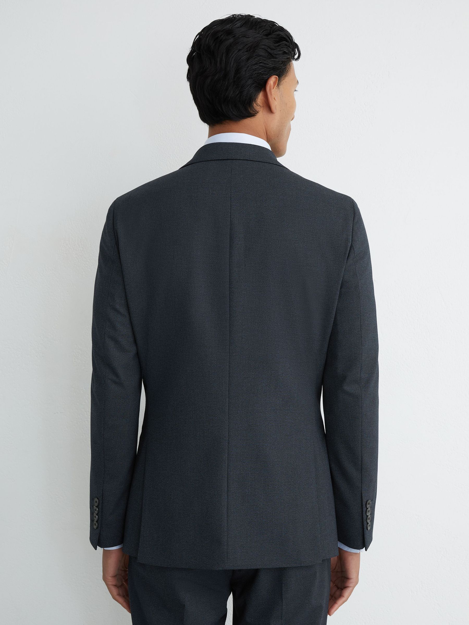 Suit Jacket in Navy - Image 5 of 8