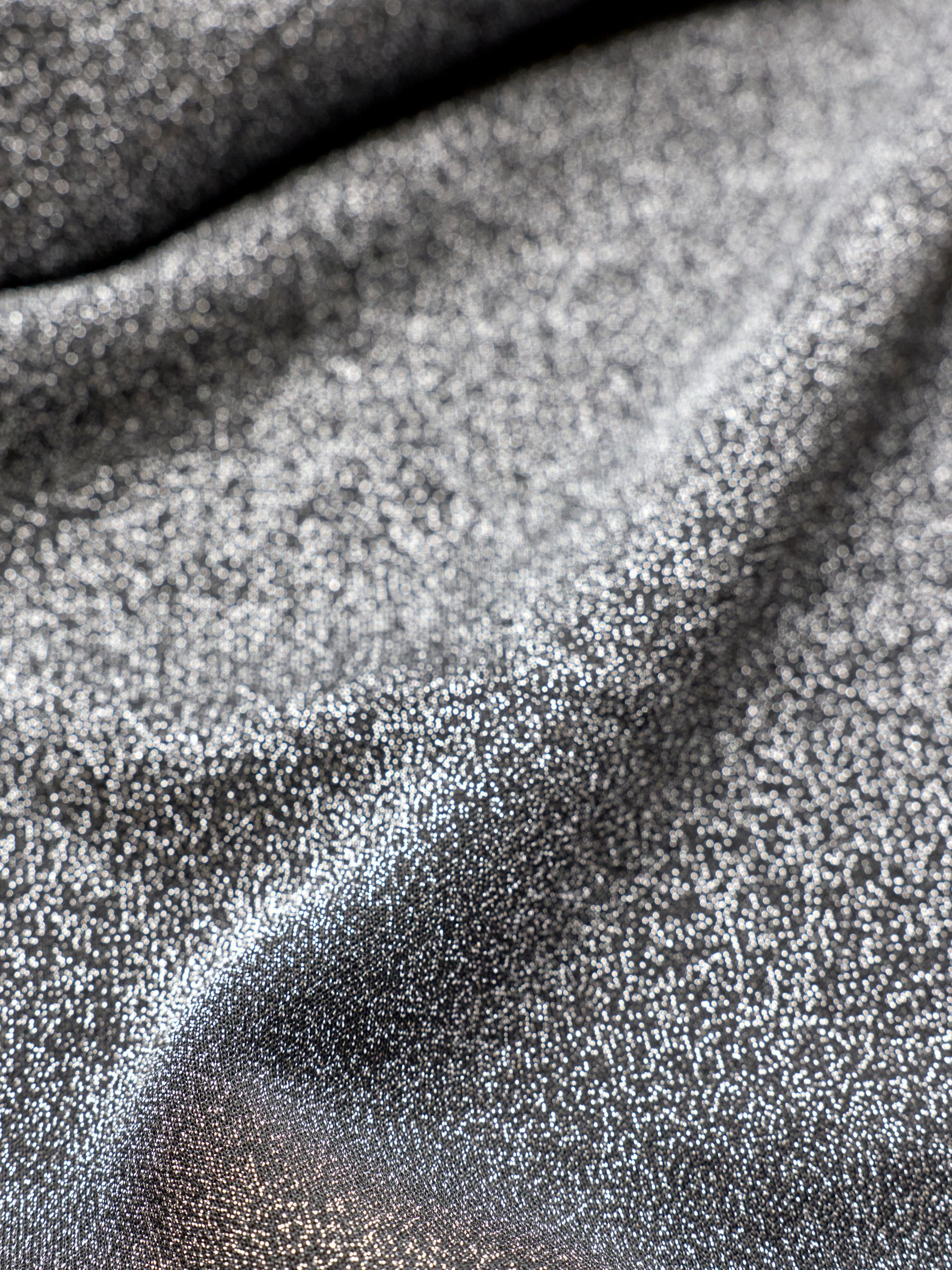Sophia Silver Petite Sparkle Wide leg Trousers - Image 7 of 7