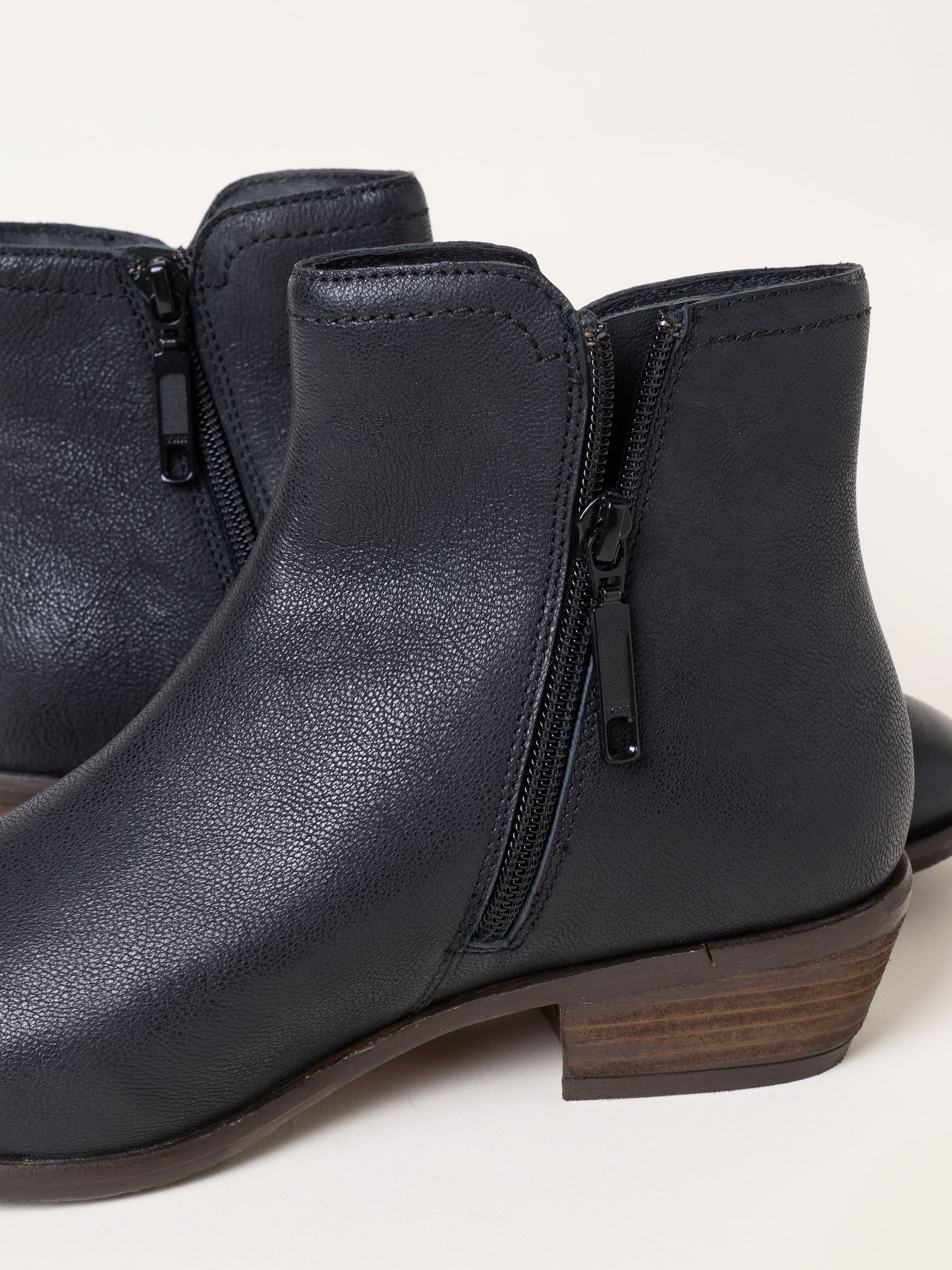 Black Farleigh Leather Shoe Boots - Image 3 of 3