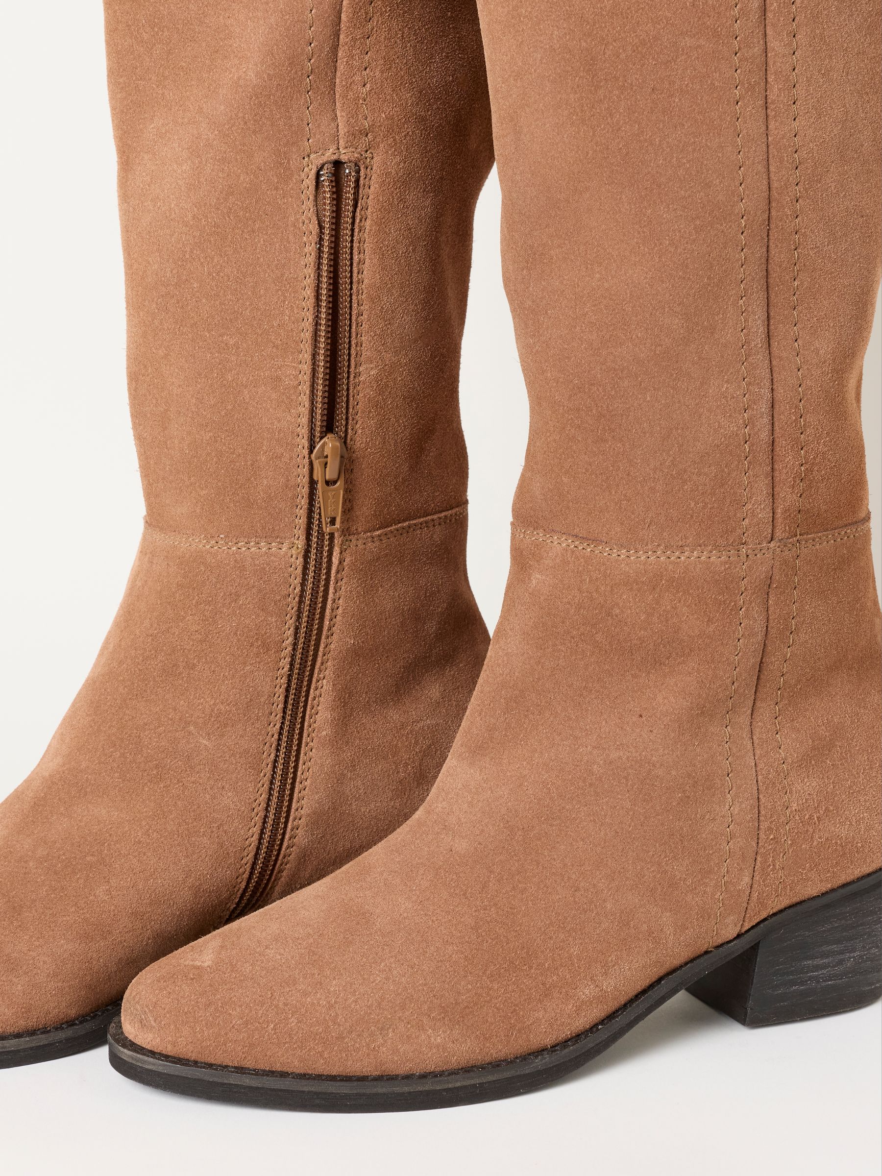 Tan Brown Sherbourne Suede Knee High Boots - Image 6 of 6