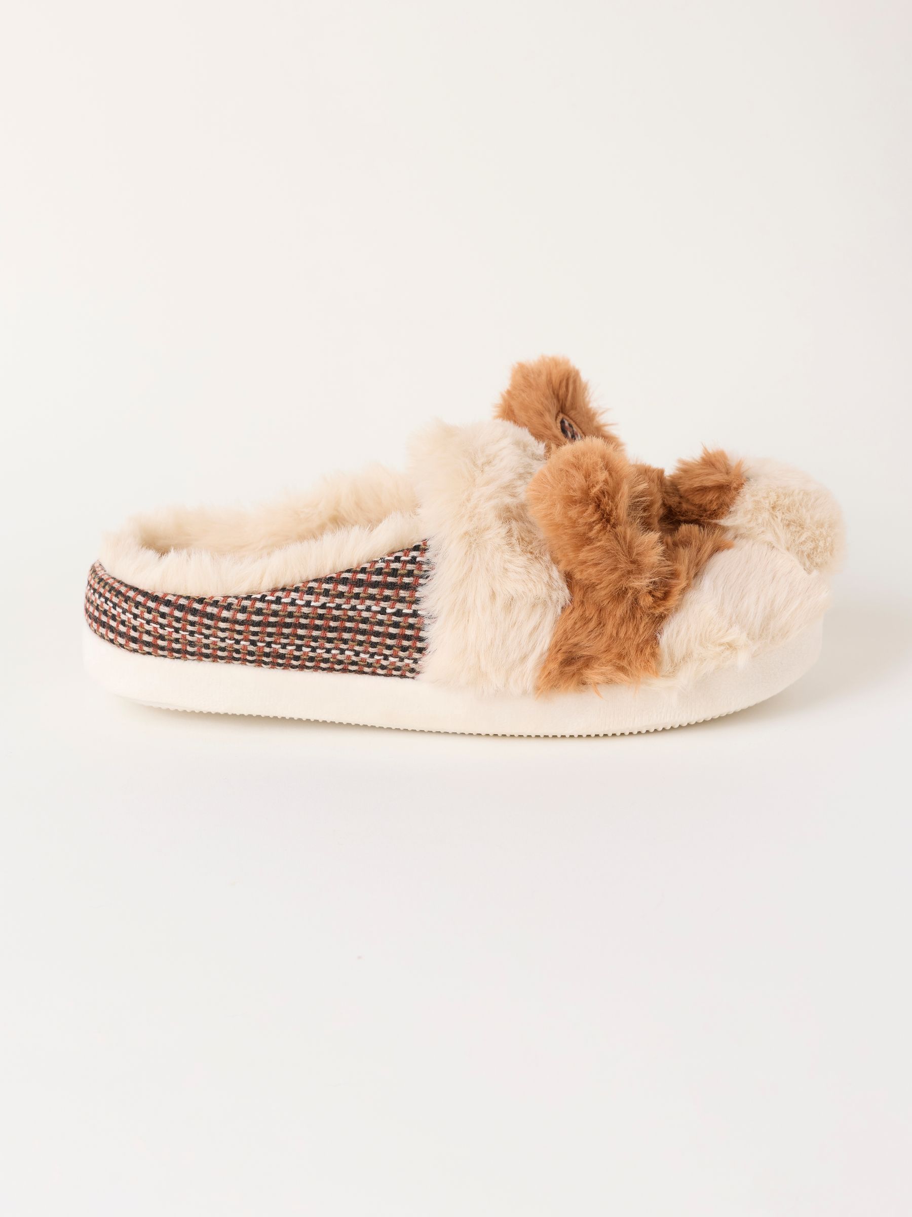 Novelty Orange Fox Mule Slipper - Image 3 of 5