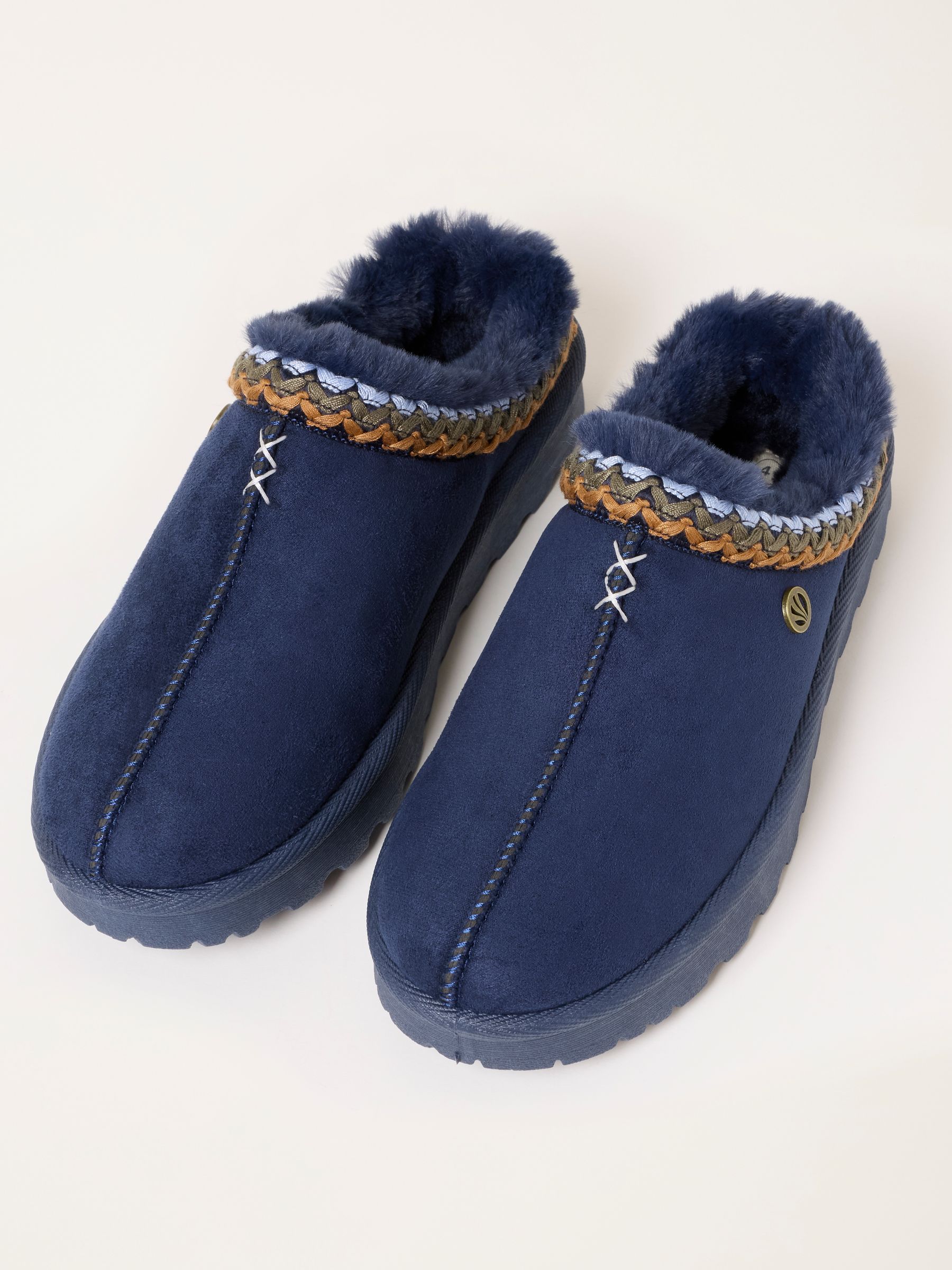 Lyra Navy Mule Slippers - Image 5 of 5