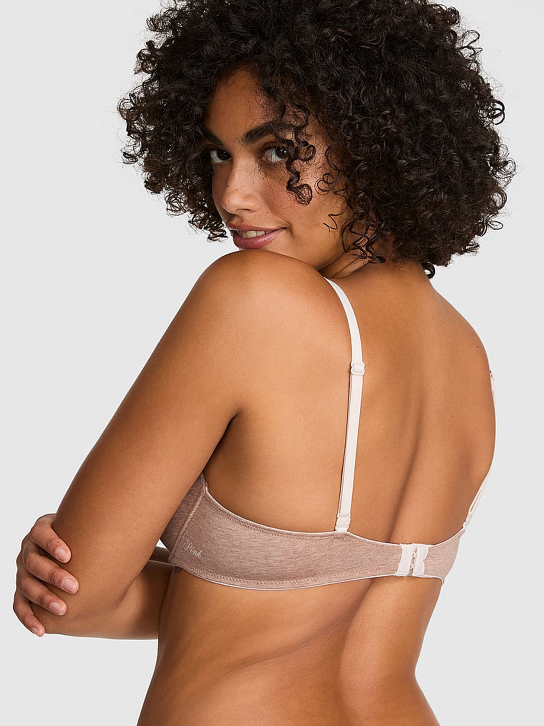Praline Nude Super Push Up Lace Trim Bra - Image 2 of 2 Praline Nude Super Push Up Lace Trim Bra - Image 2 of 2