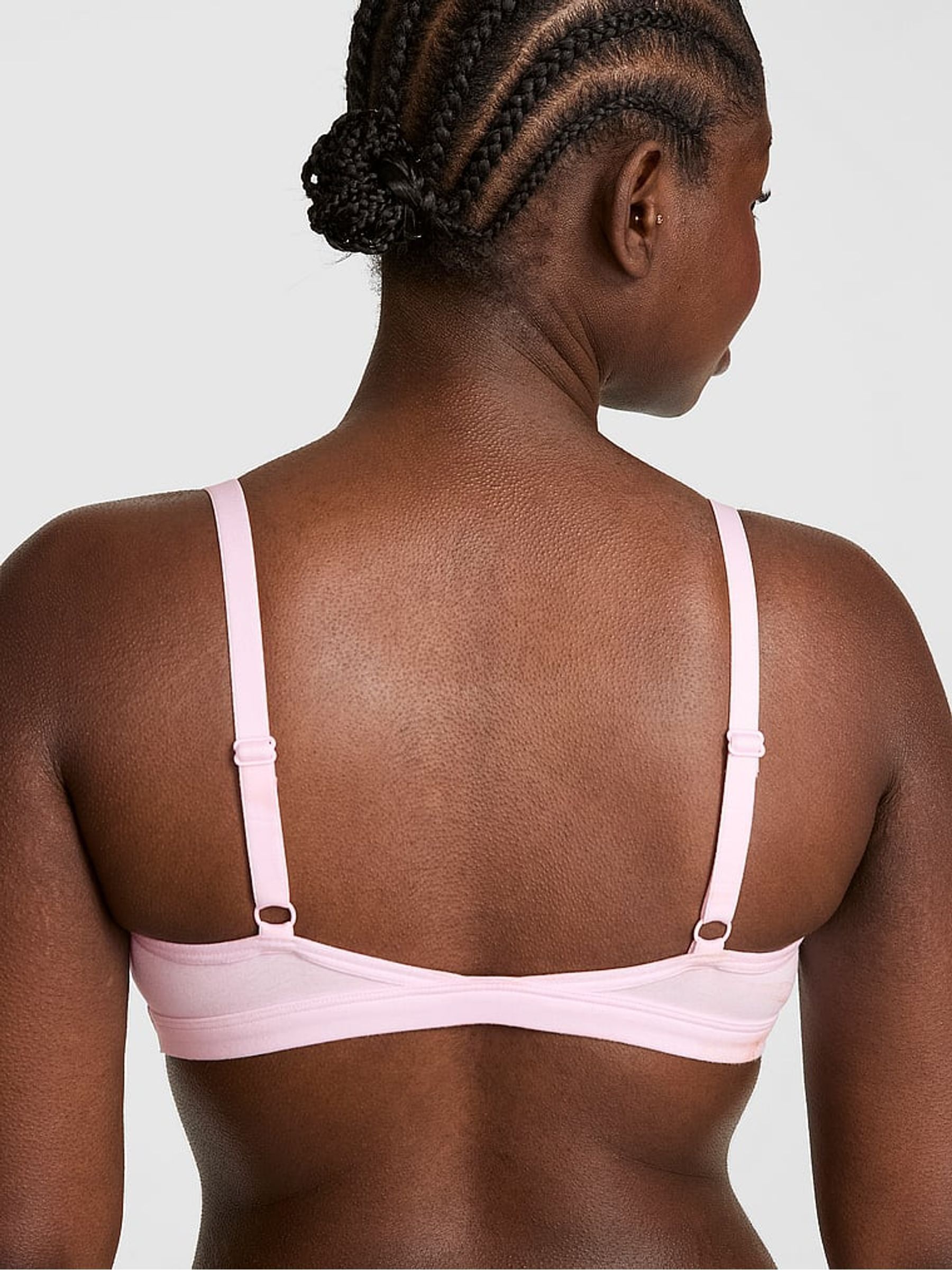 Pink Tulip Triangle Bralette - Image 2 of 2