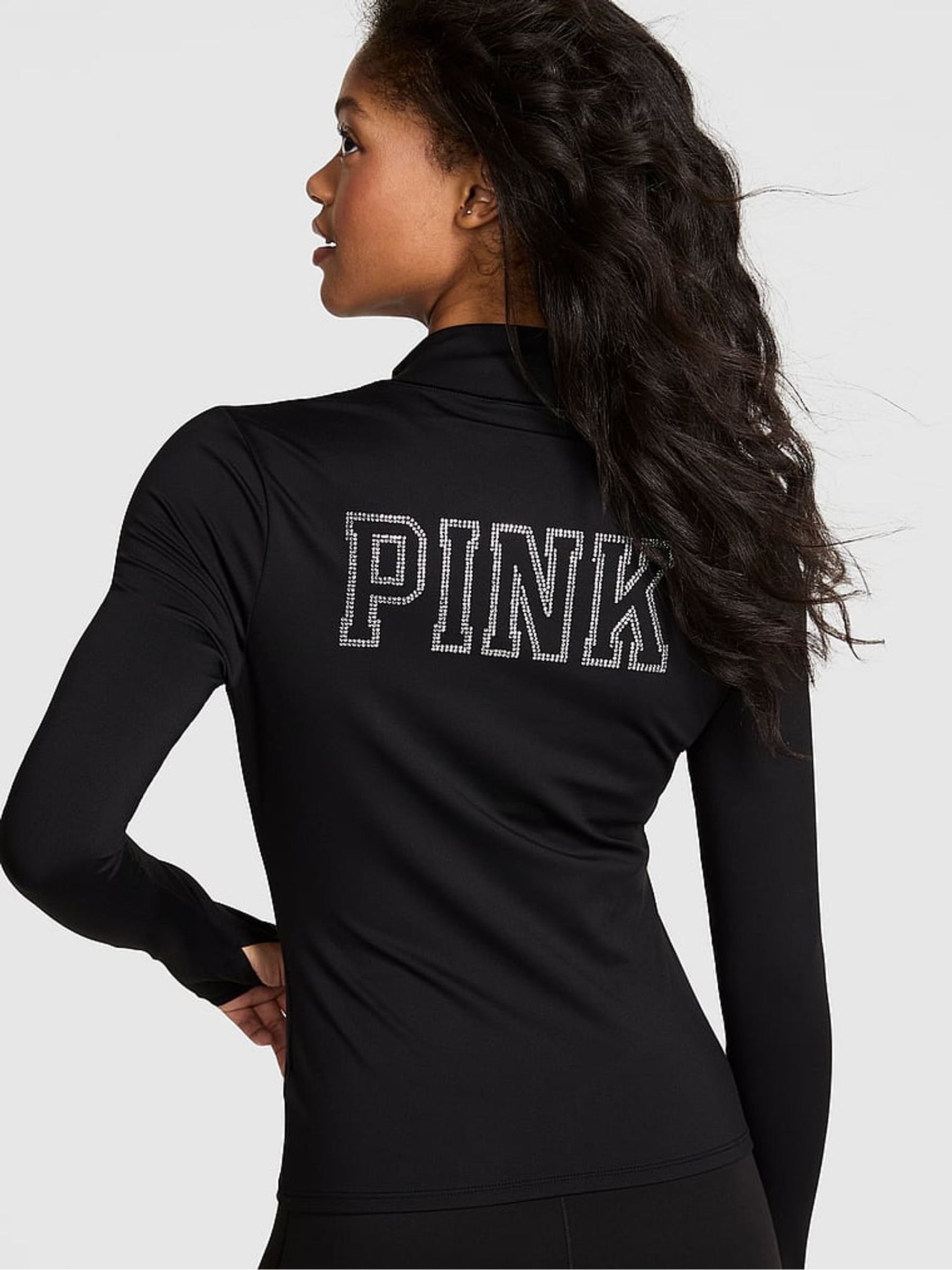 Black Shine Relay Full Zip Jacket - Image 3 of 3