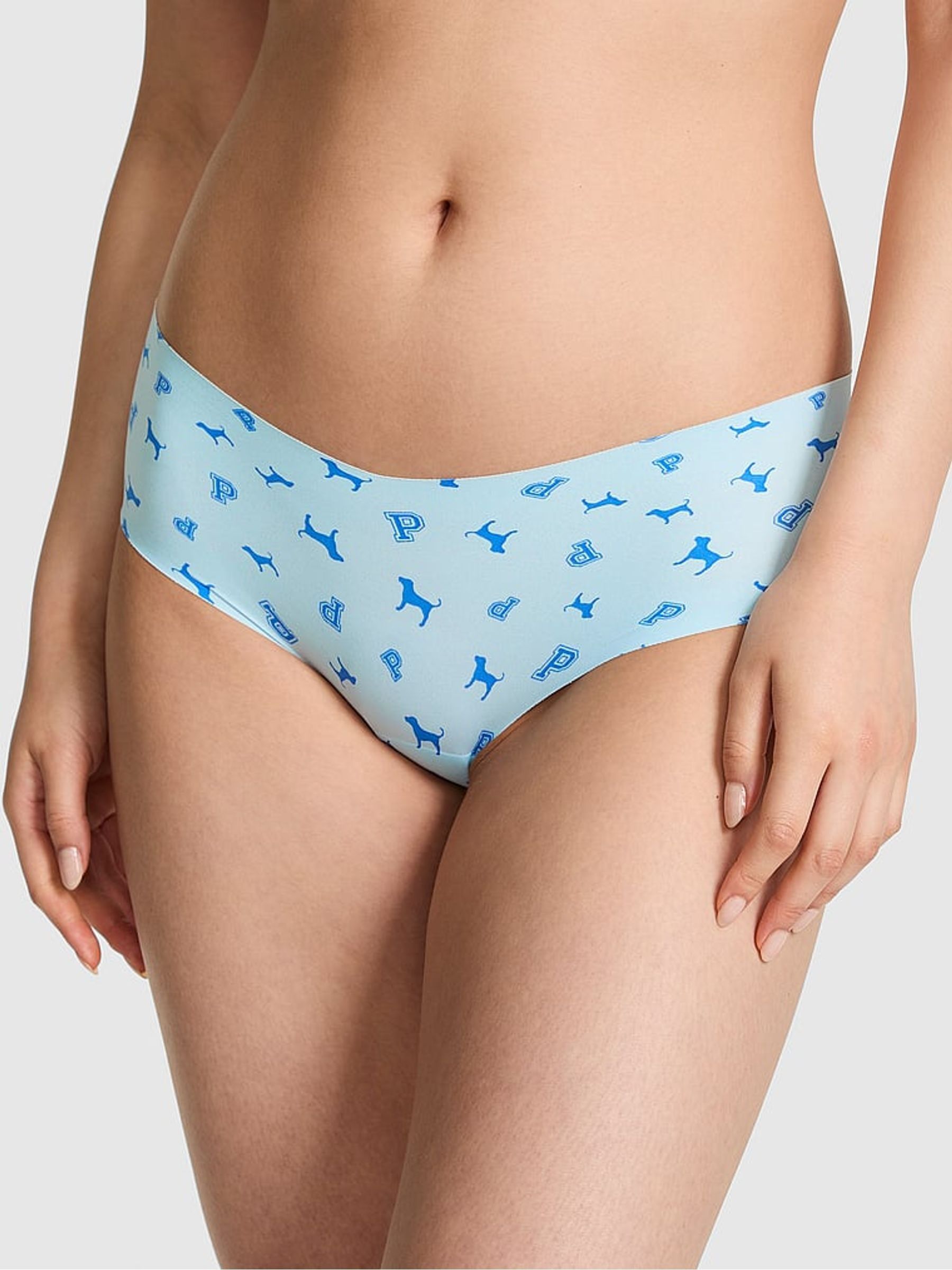 Stream Blue Dog Print Hipster No Show Knickers - Image 1 of 2
