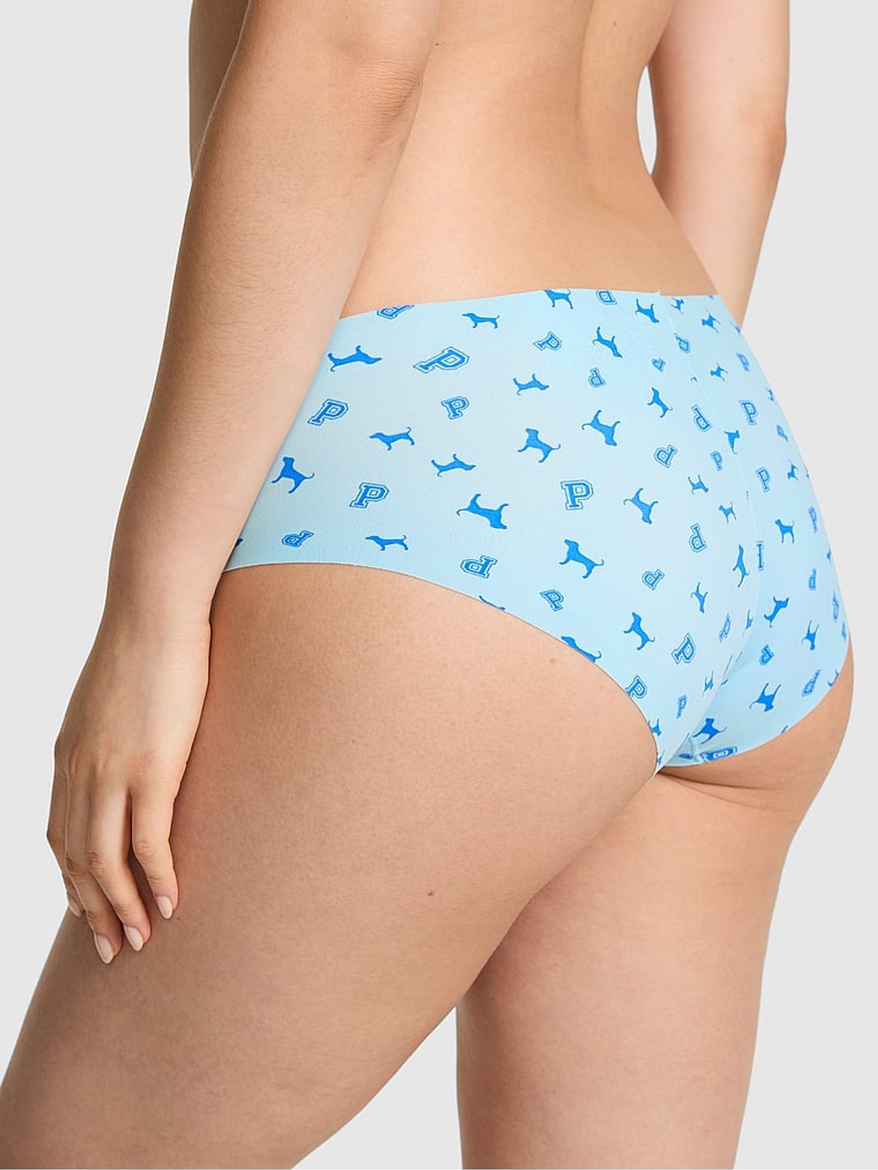 Stream Blue Dog Print Hipster No Show Knickers - Image 2 of 2