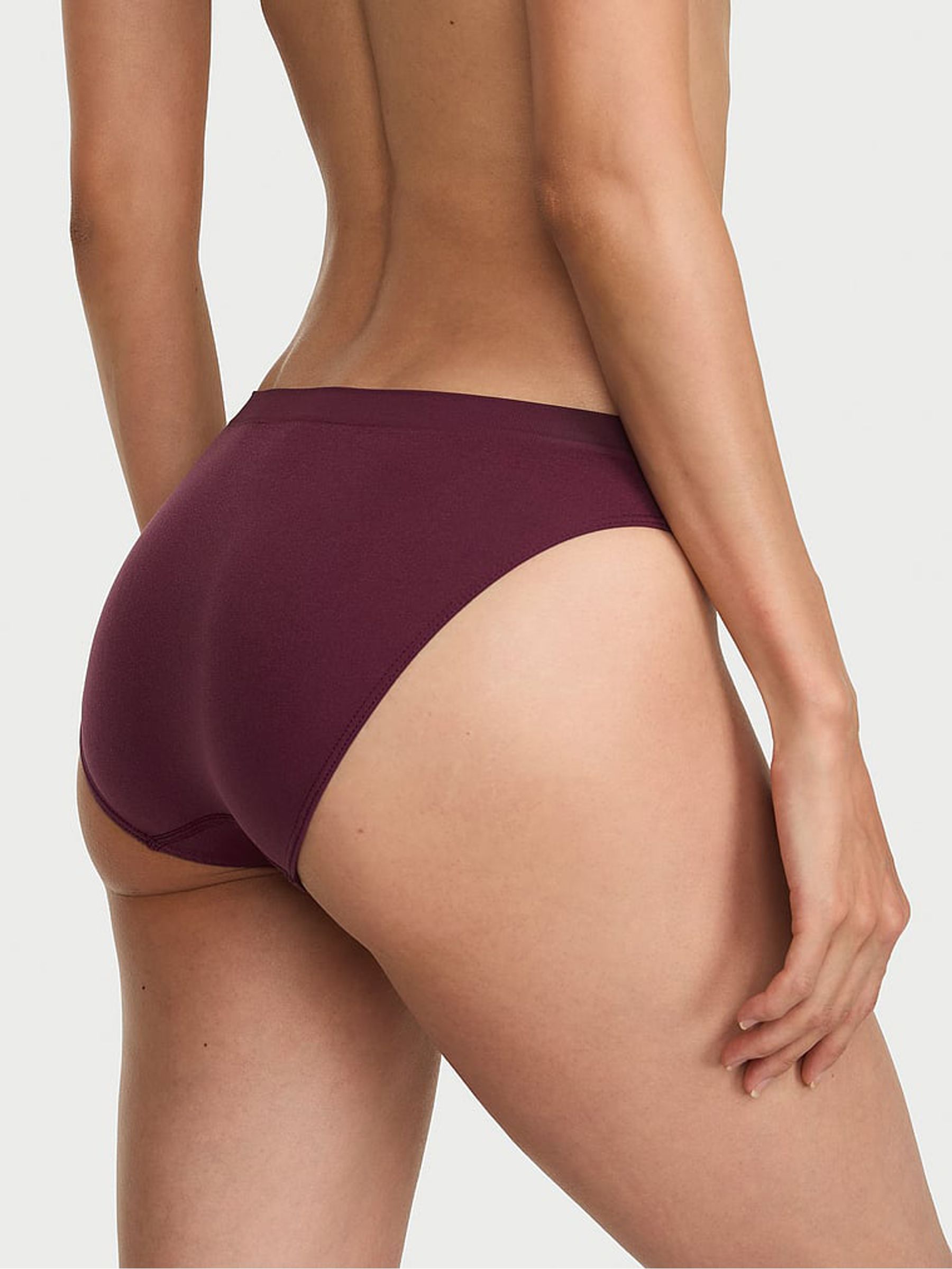 Rich Maroon Red Bikini Knickers - Image 2 of 2 Rich Maroon Red Bikini Knickers - Image 2 of 2