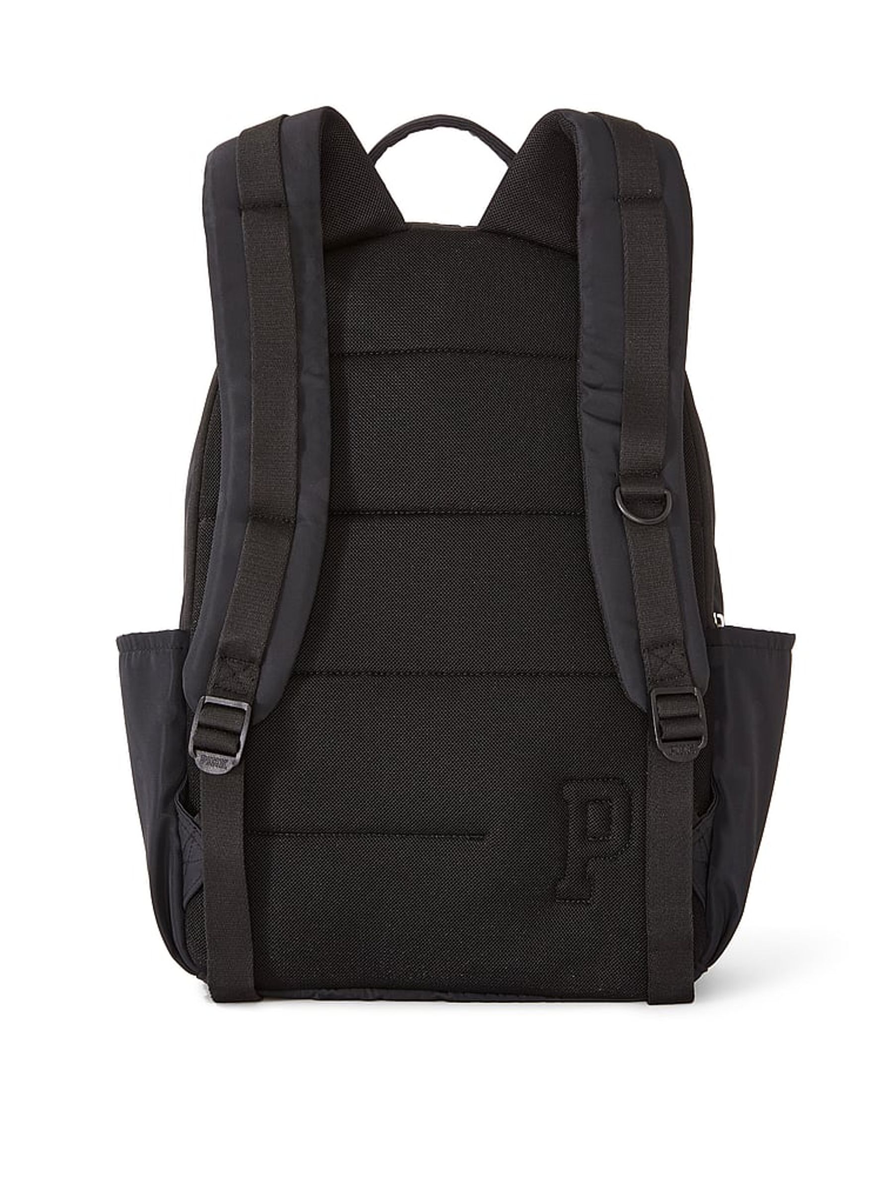 Black Quilted Backpack - Image 3 of 4