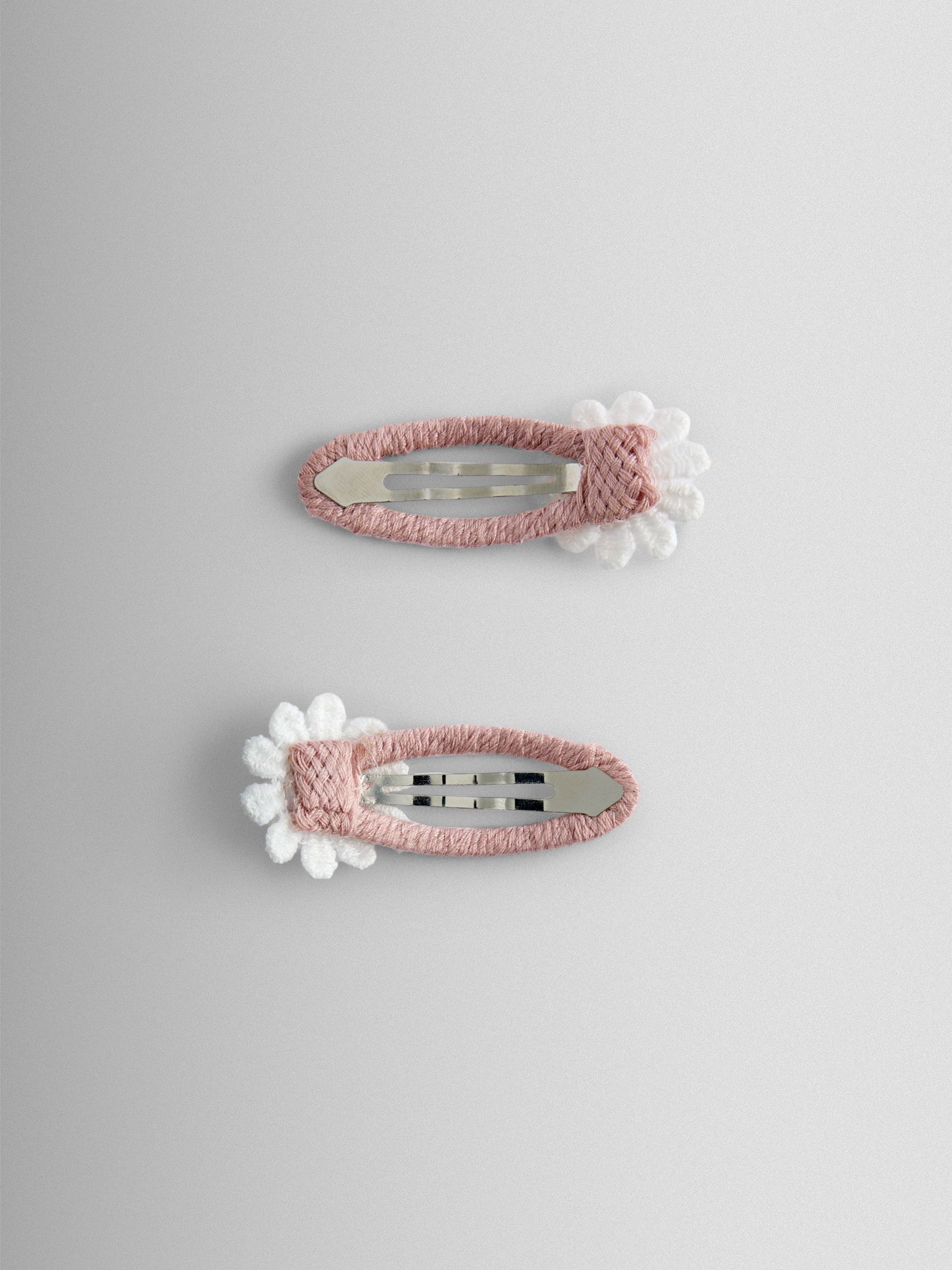 Light Pink 2-Pack Daisy Clip - Image 3 of 4