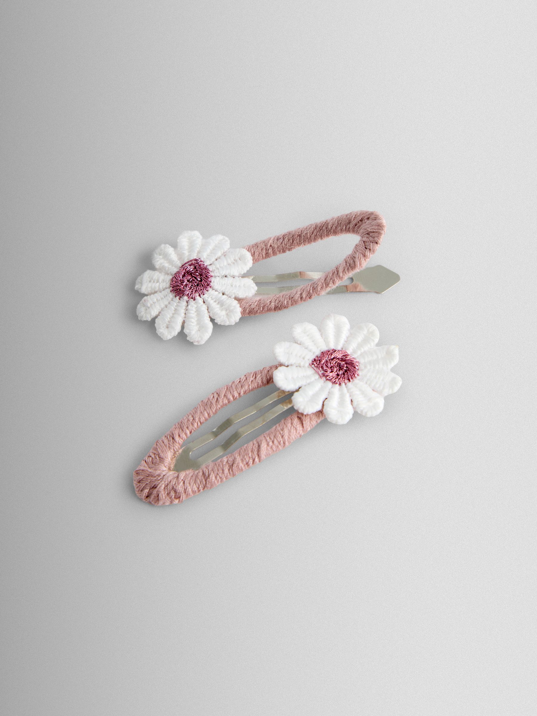 Light Pink 2-Pack Daisy Clip - Image 4 of 4