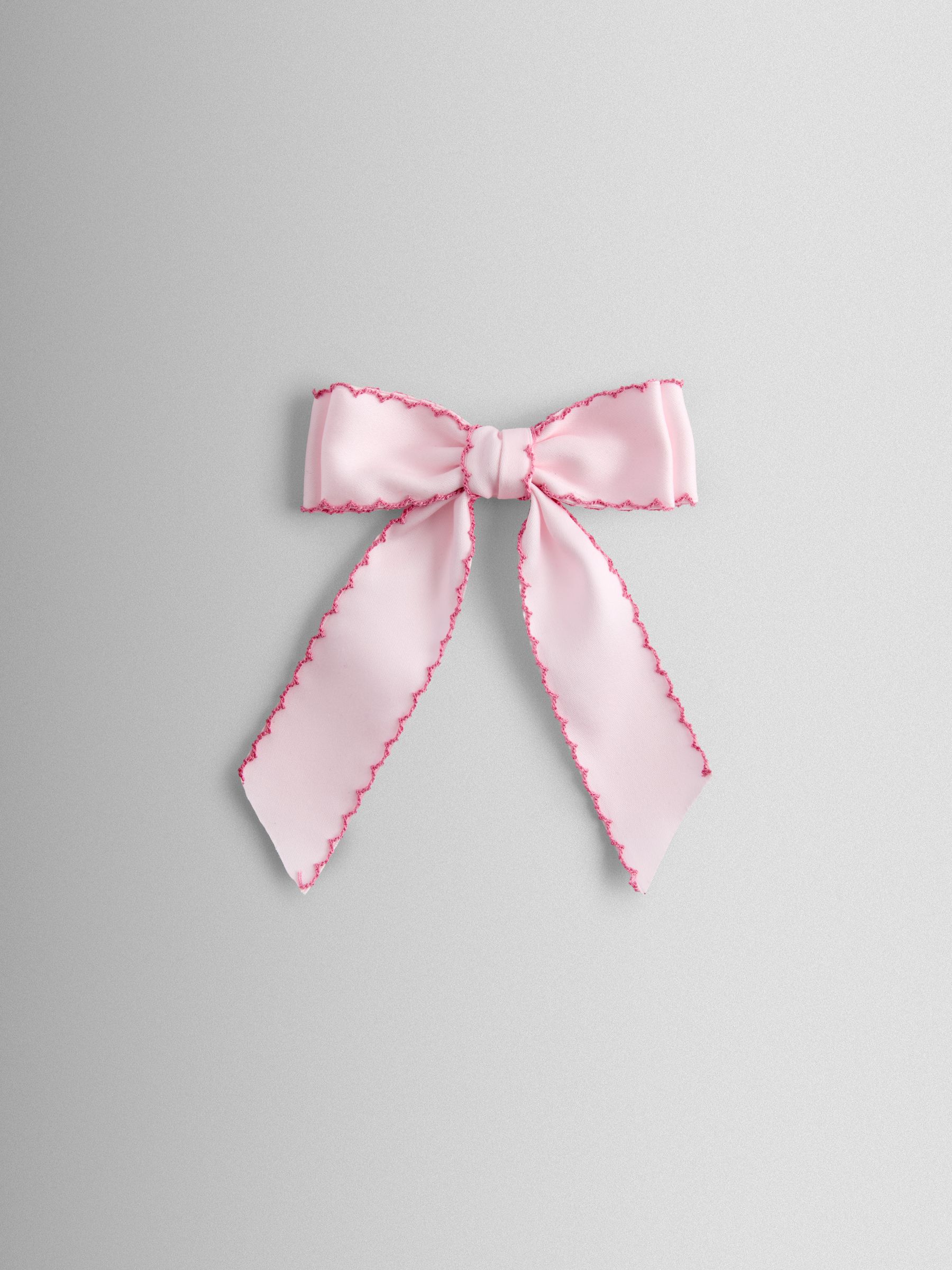Bright Pink Large Bow Clip - Image 2 of 4
