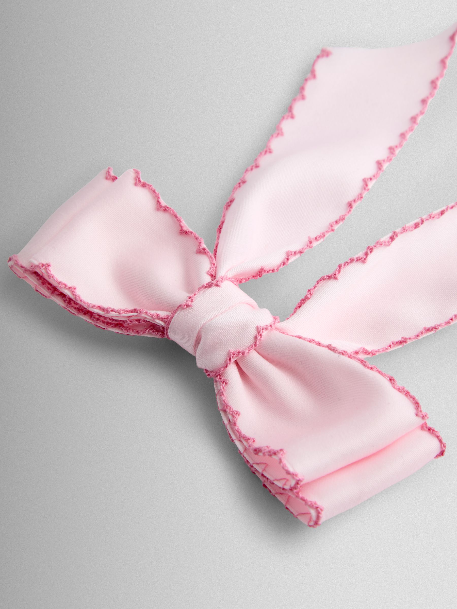 Bright Pink Large Bow Clip - Image 4 of 4