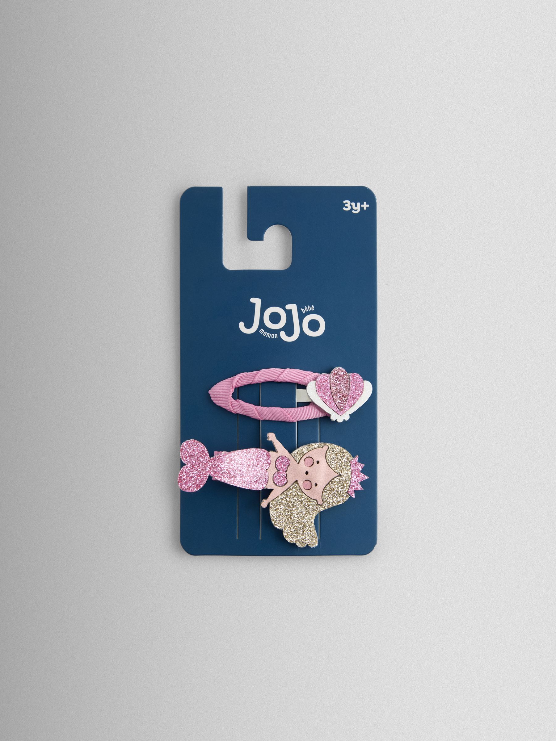 Mid Pink 2-Pack Mermaid Clips - Image 2 of 4