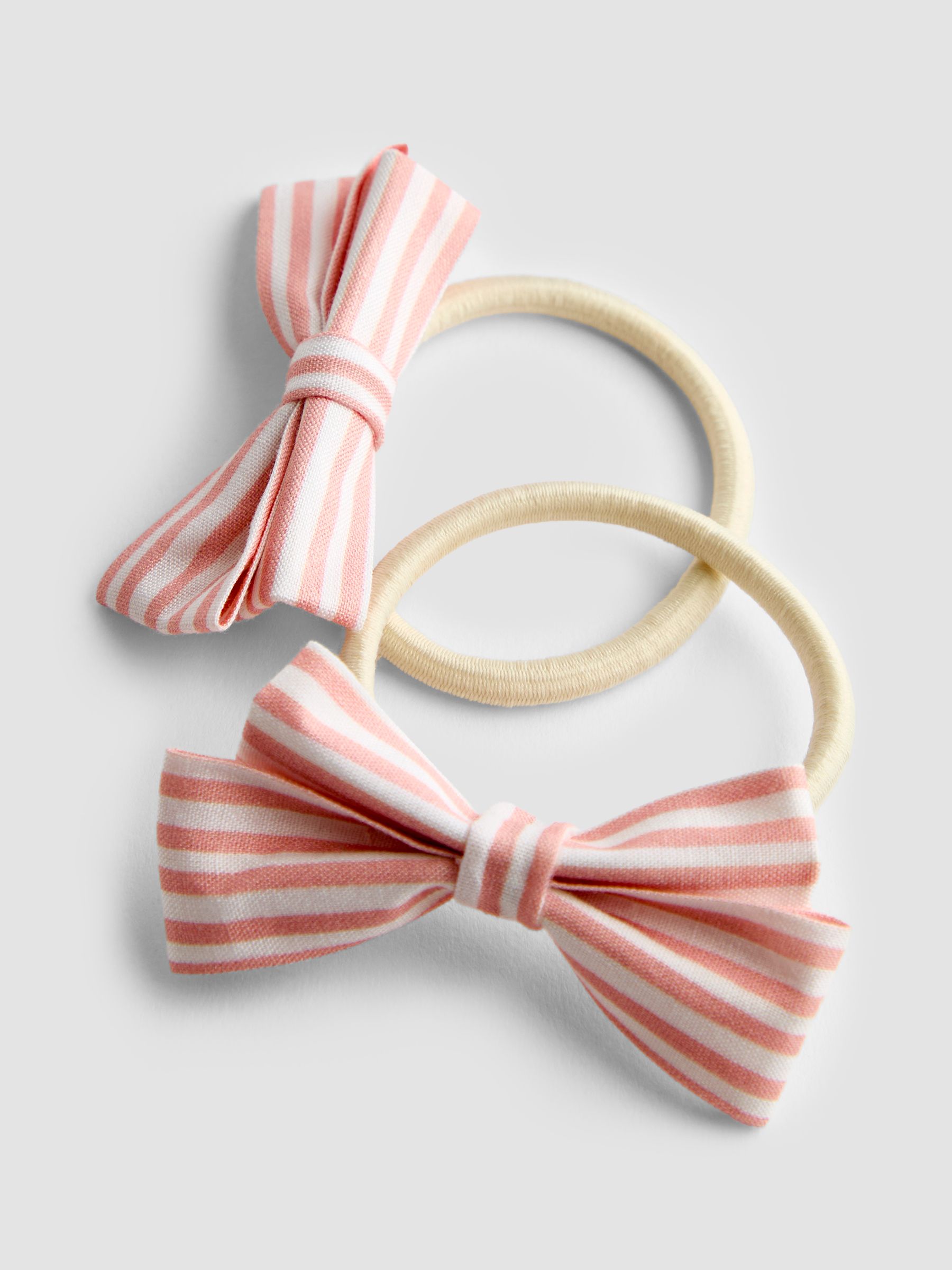 Light Pink Stripe Hair Accessories Set - Image 5 of 5
