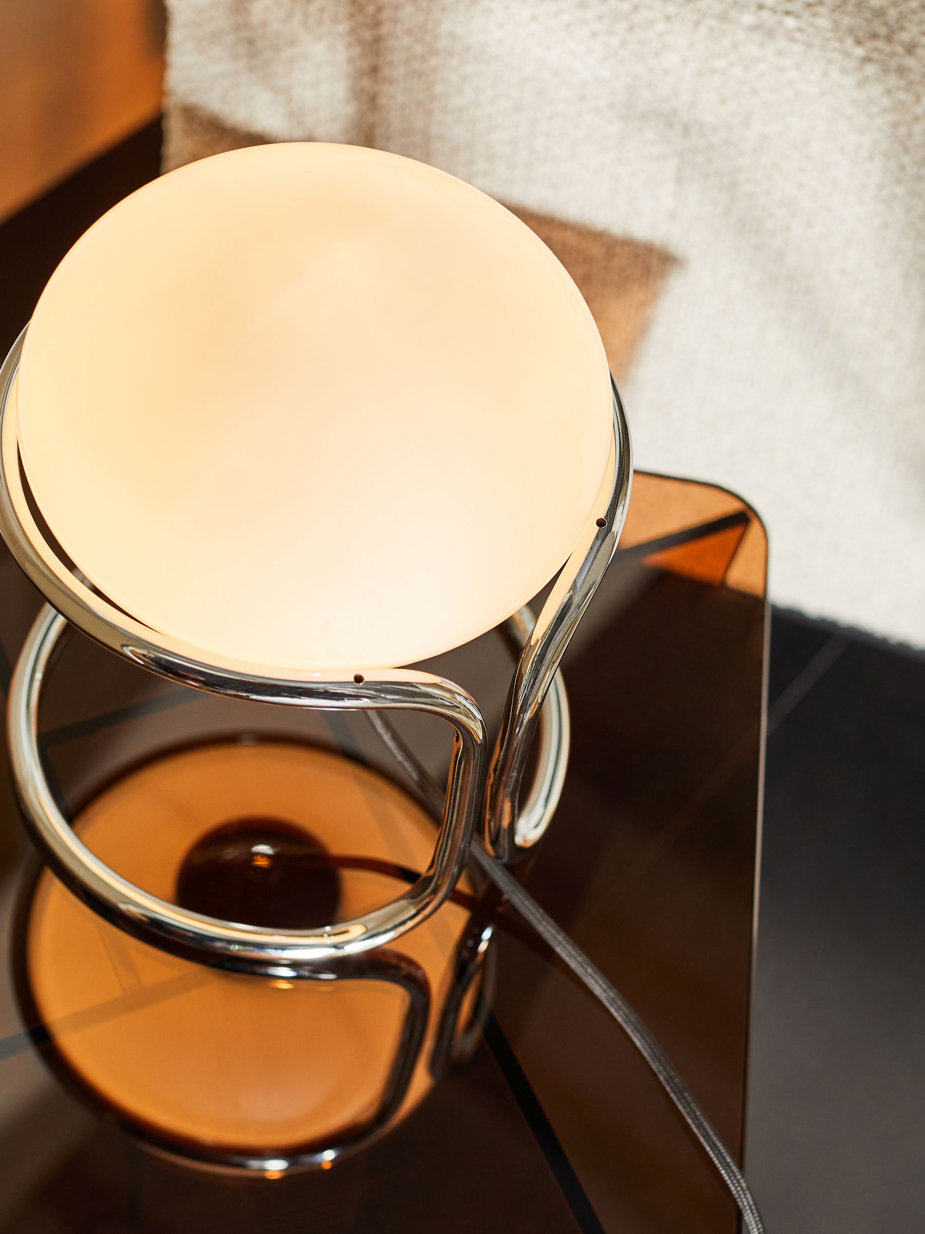Piper Table Lamp in Chrome - Image 3 of 4