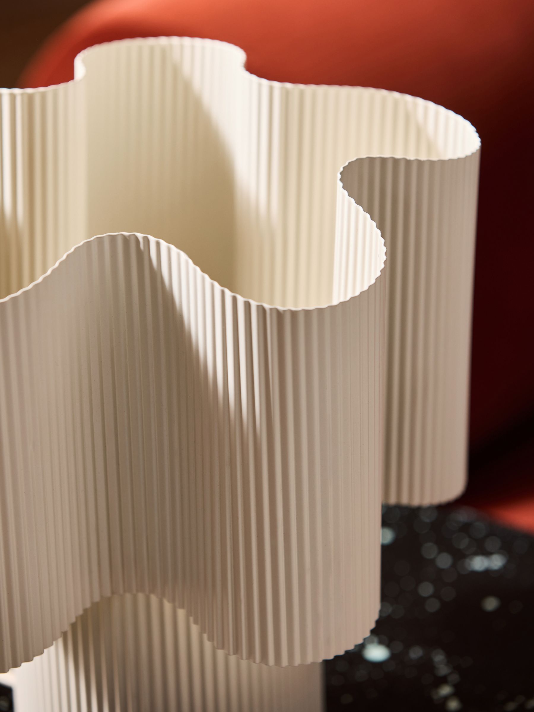 Sydney Table Lamp in Cream - Image 2 of 5 Sydney Table Lamp in Cream - Image 2 of 5