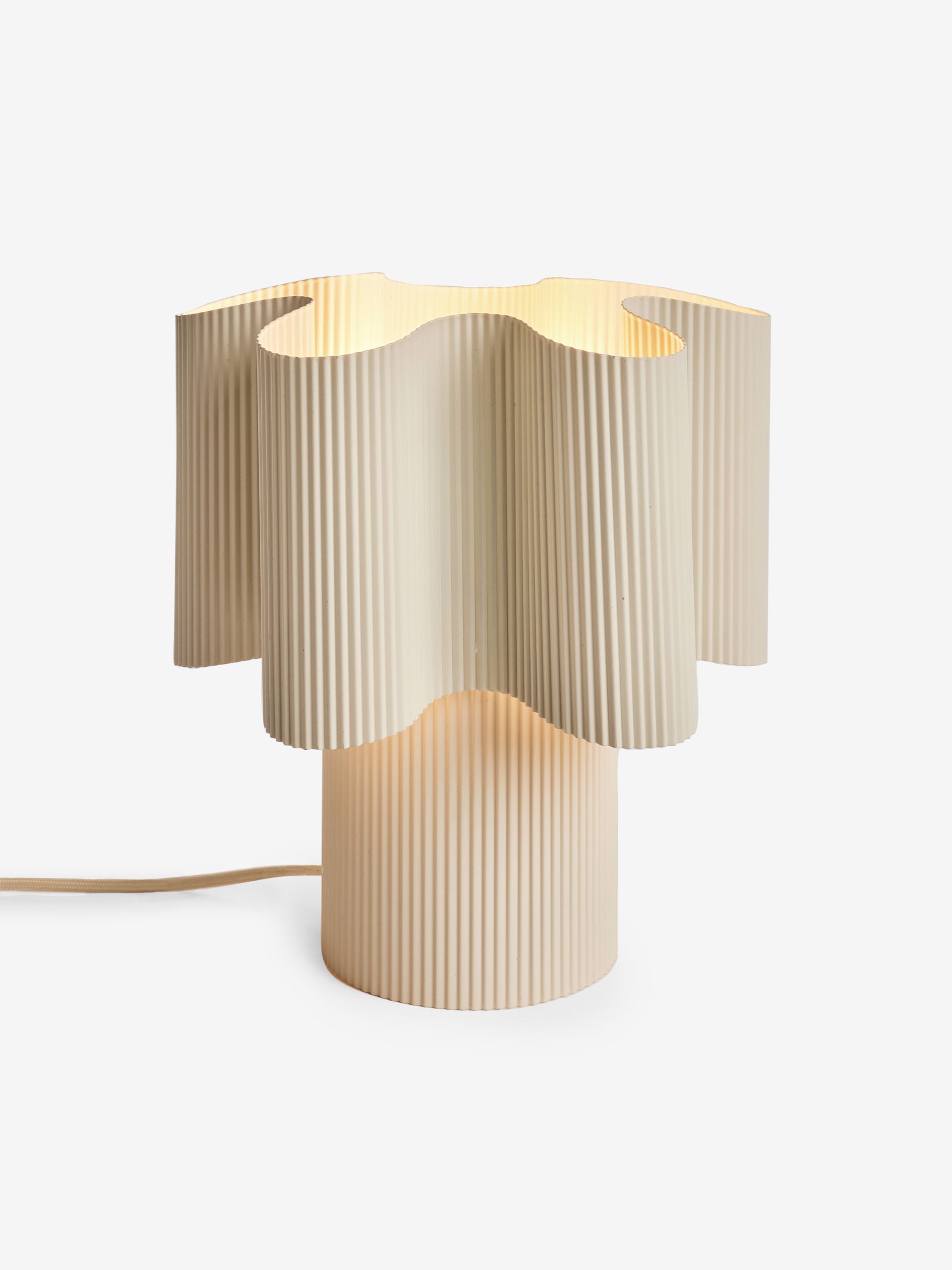 Sydney Table Lamp in Cream - Image 5 of 5