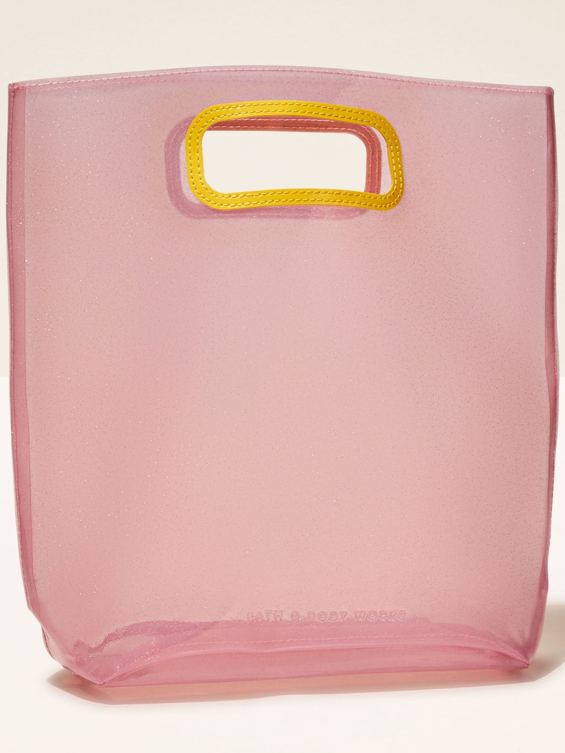 Clear Pink Gift Bag - Image 1 of 2