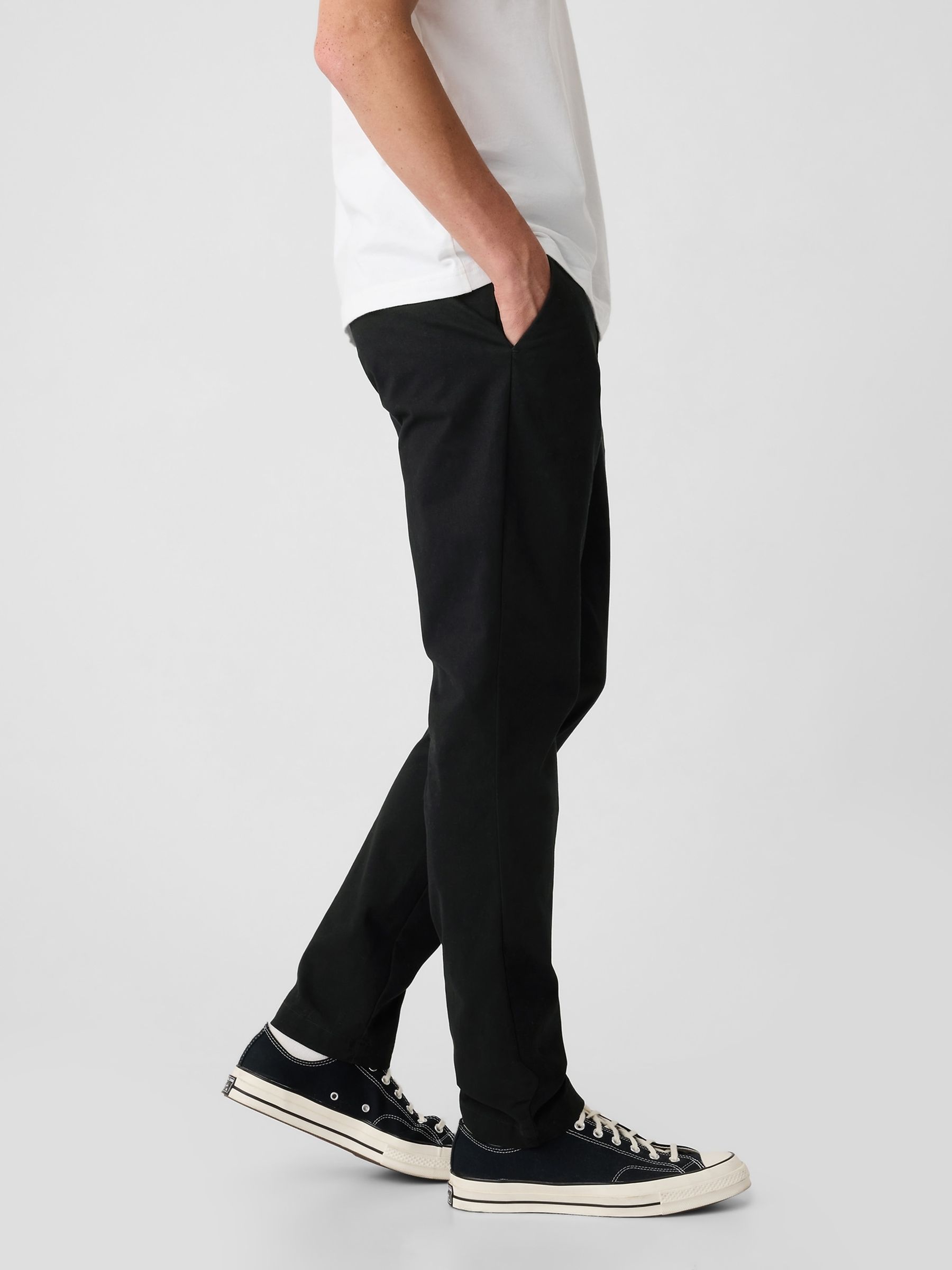 Black Slim Chinos - Image 1 of 1