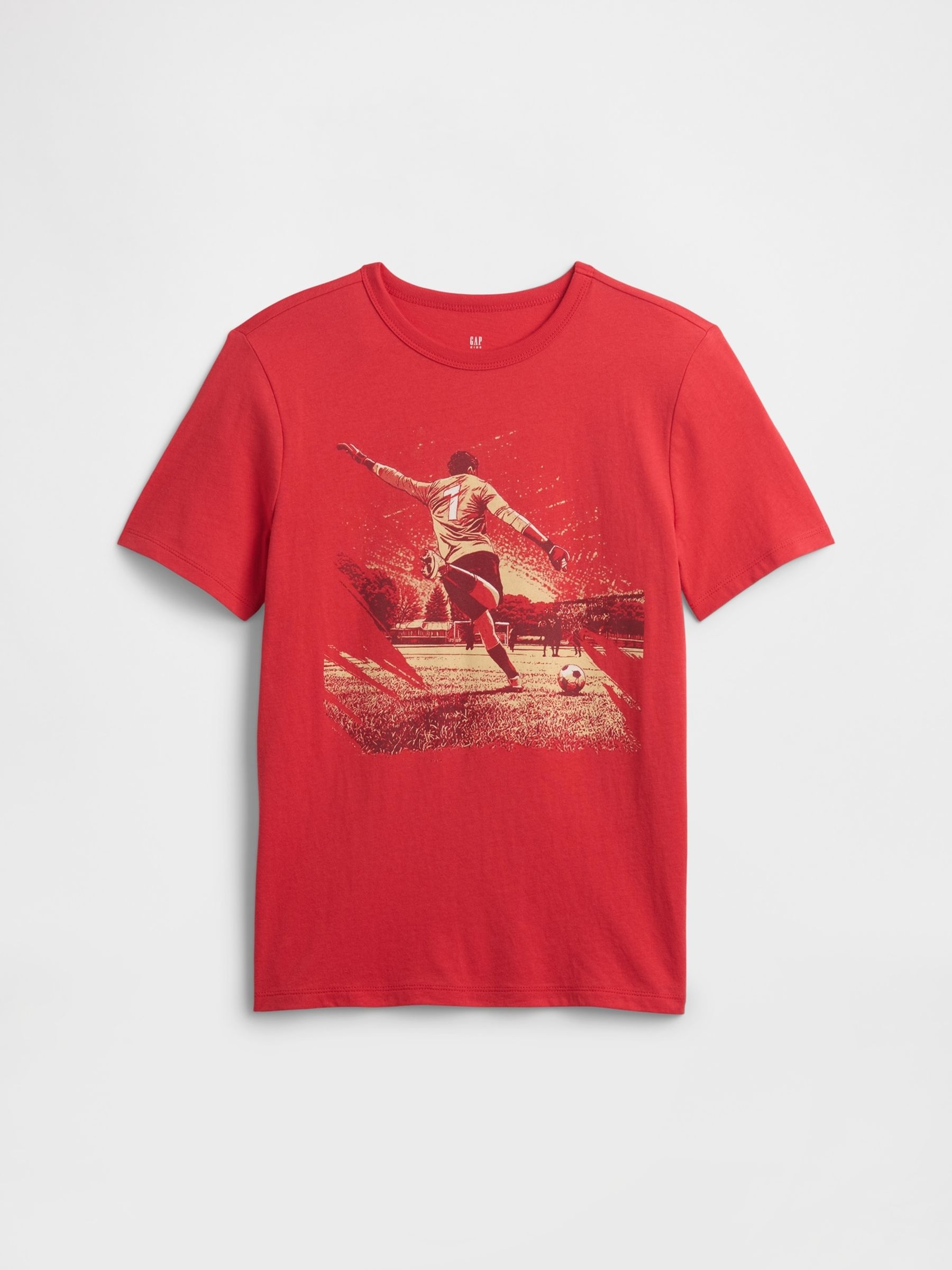Red Graphic T-Shirt - Image 1 of 3
