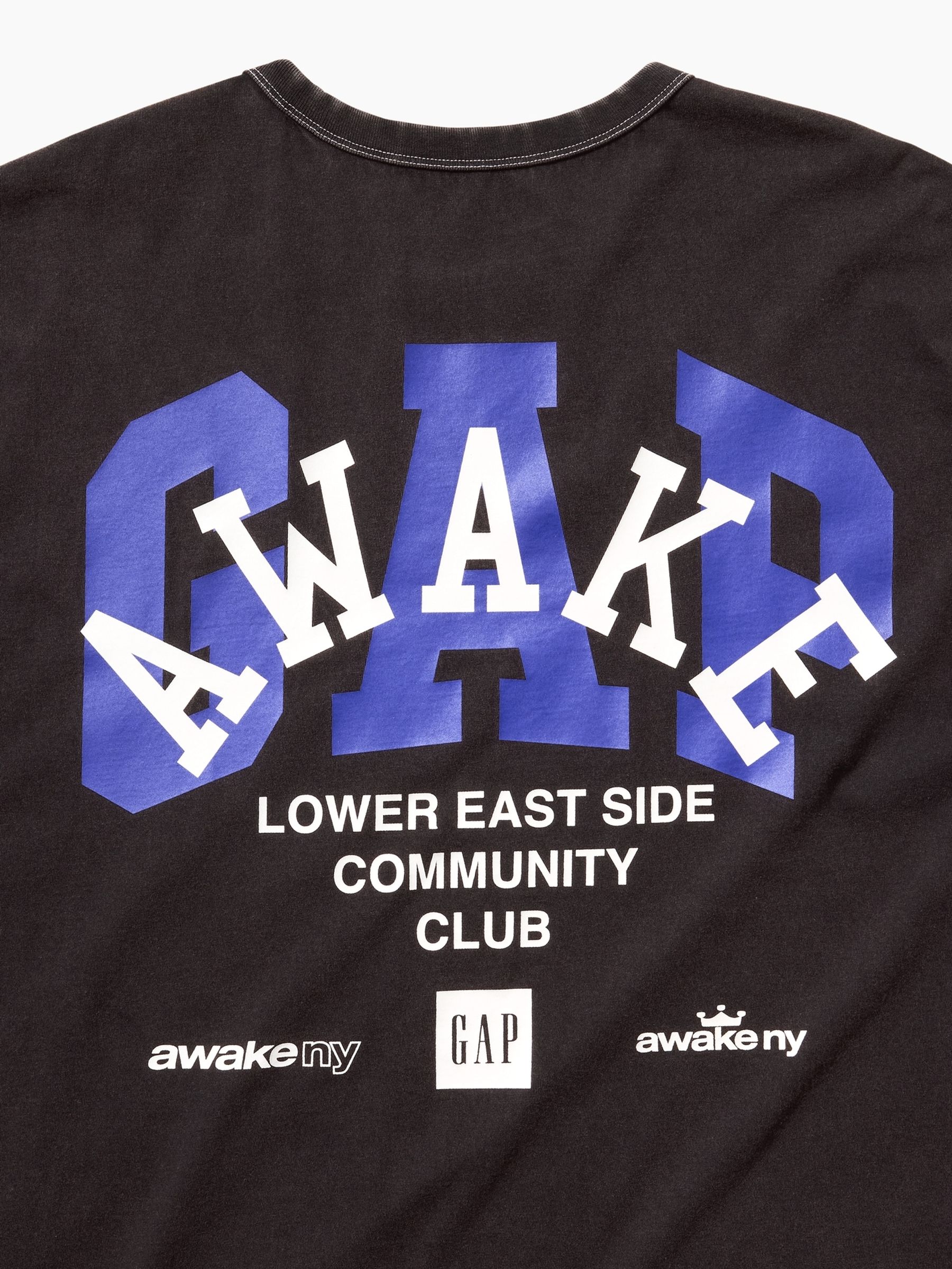 Gap x Awake NY Black Relaxed Logo T-Shirt - Image 4 of 4