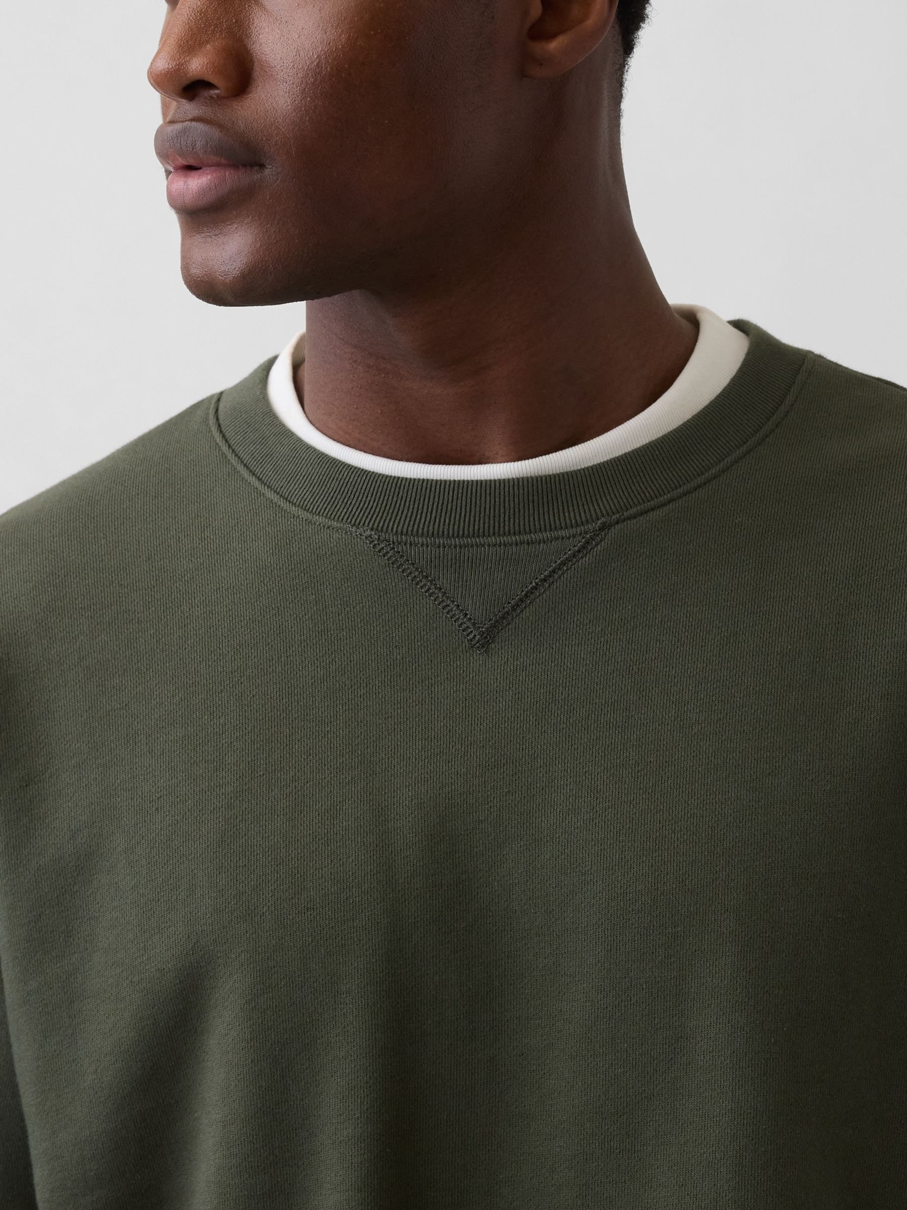 Green Heavyweight French Terry Oversized Sweatshirt - Image 4 of 4