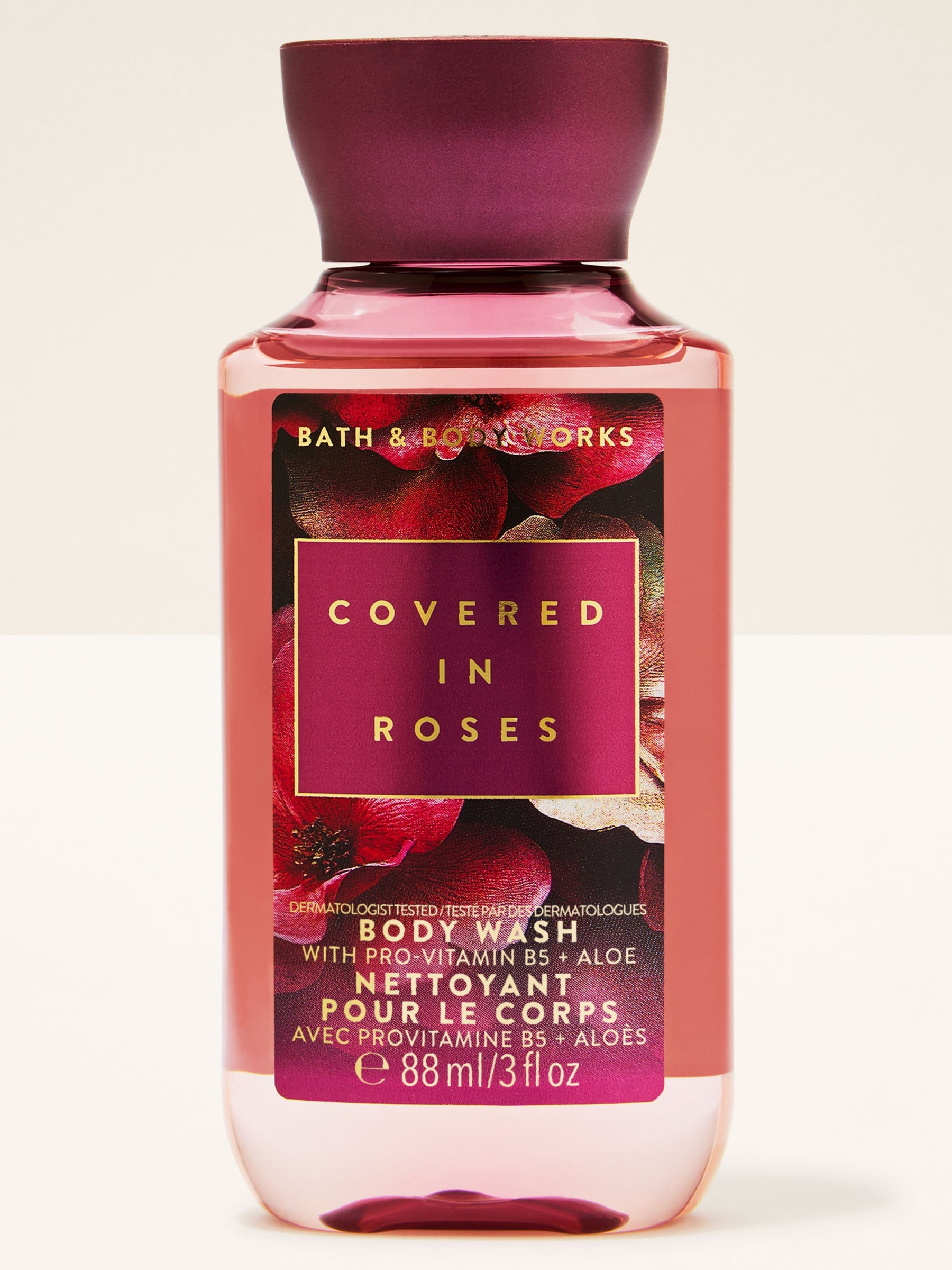 Covered In Roses Travel Size Body Wash 88ml - Image 1 of 3
