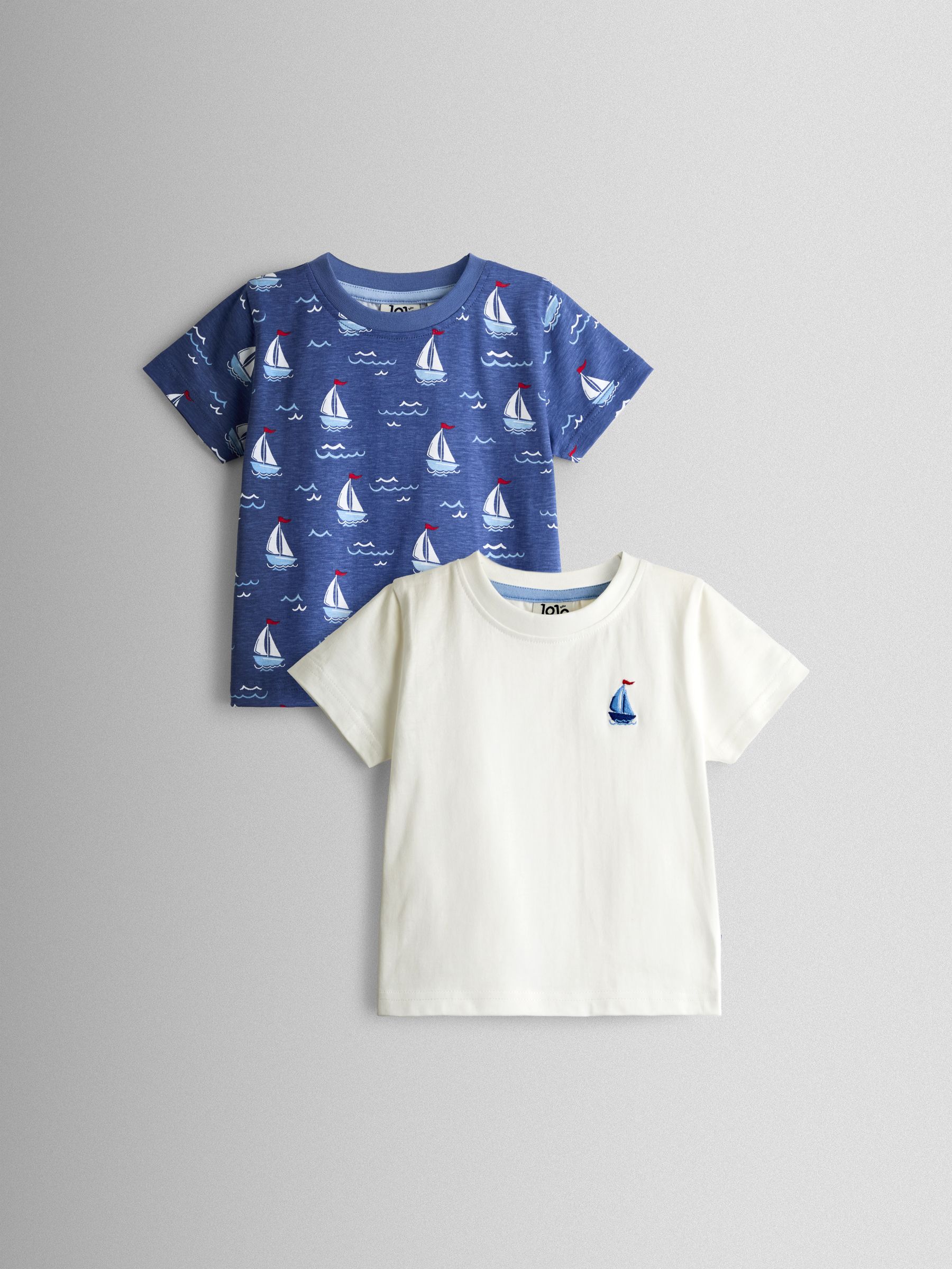 Navy Blue Boat T-Shirt - Image 1 of 7