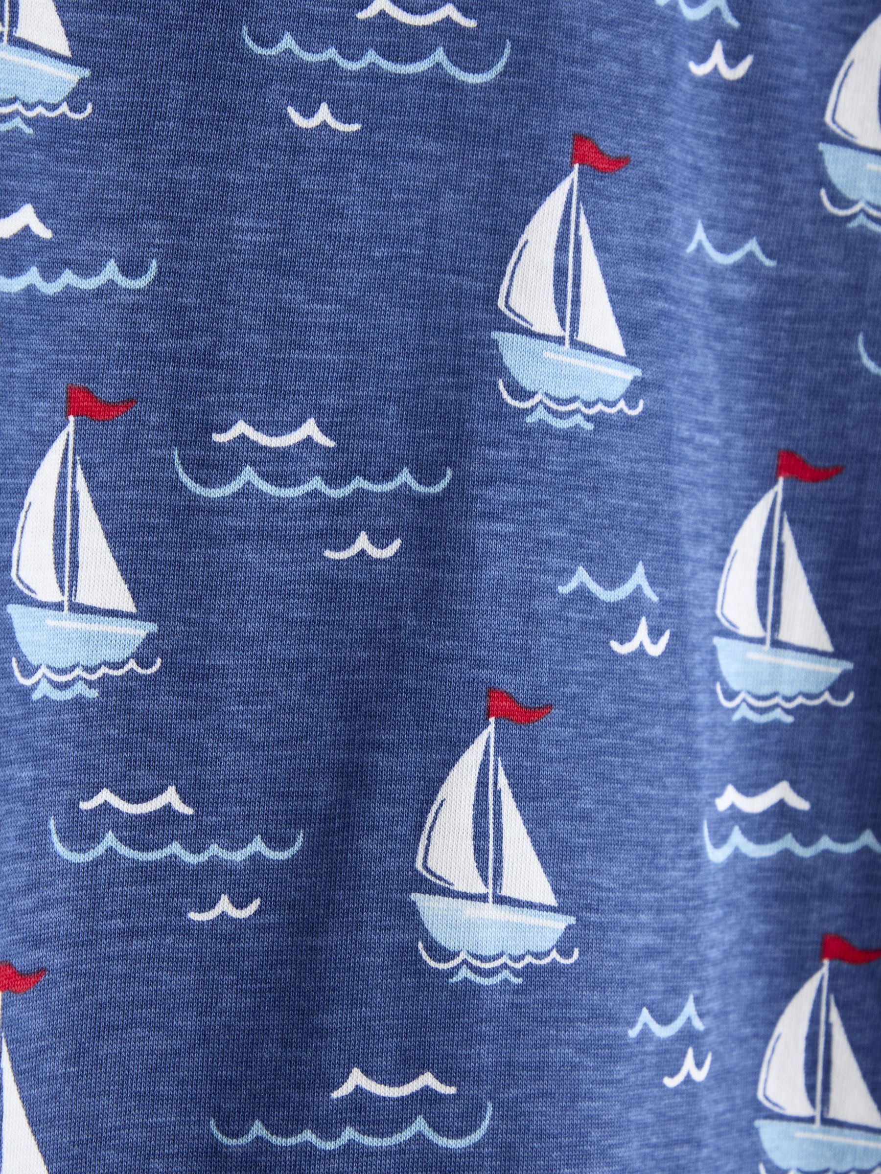Navy Blue Boat T-Shirt - Image 7 of 7
