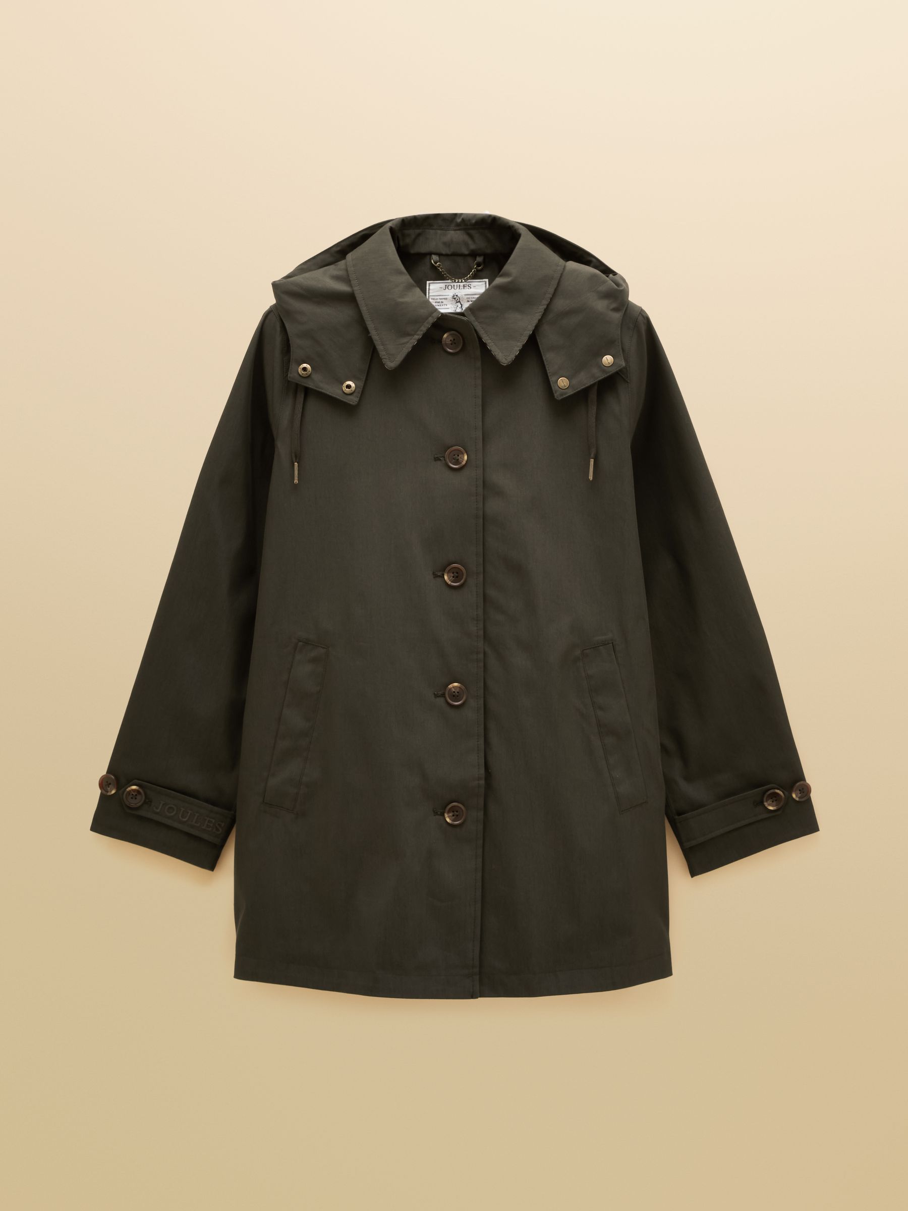 Rainmore Khaki Green Waterproof Button Through Raincoat - Image 10 of 10 Rainmore Khaki Green Waterproof Button Through Raincoat - Image 10 of 10