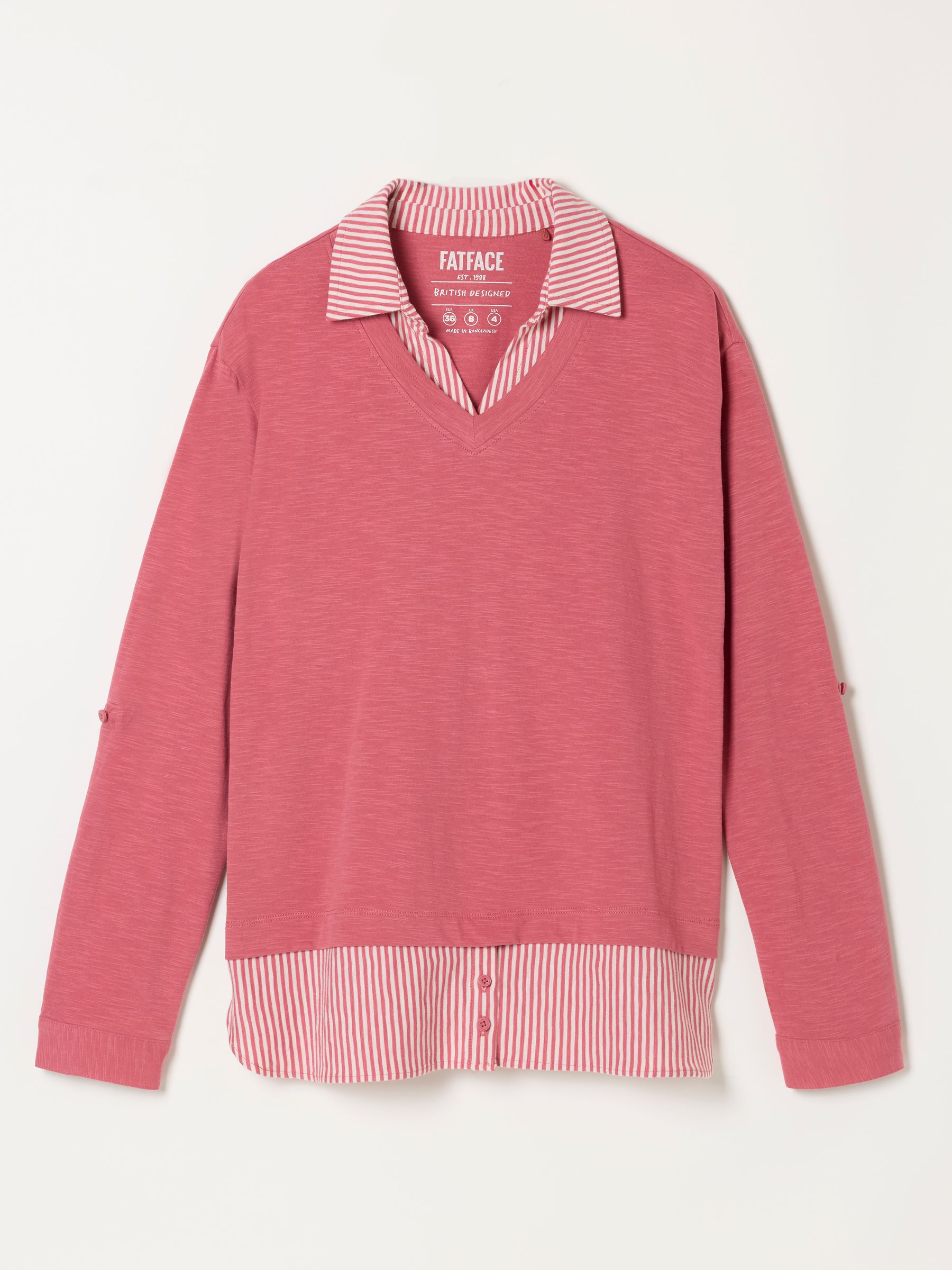 Polly Pink 2in1 Jersey Shirt - Image 6 of 6
